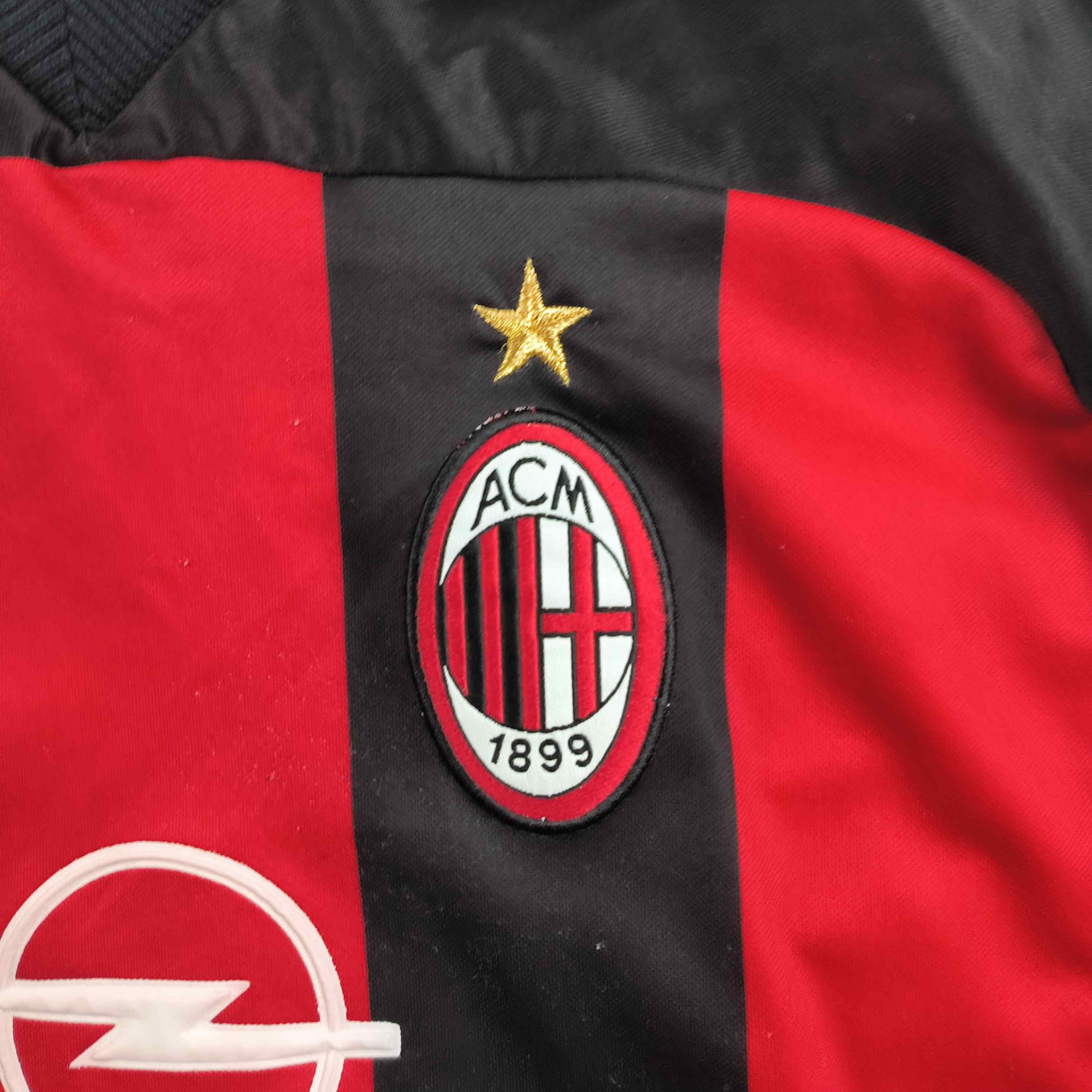 Adidas AC Milan 2000-02 Adidas home football jersey shirt size M Size US M / EU 48-50 / 2 - 4 Thumbnail