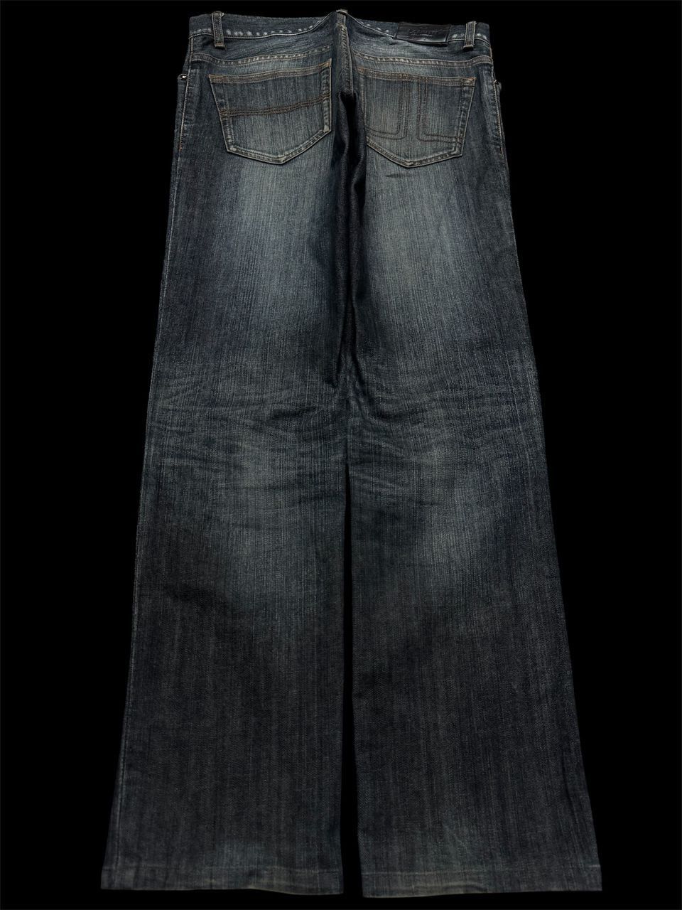 Lanvin 💥Insane💥 90s Lanvin Collection Rusty Sick Mudwash Dark Jean Size US 32 / EU 48 - 1 Thumbnail