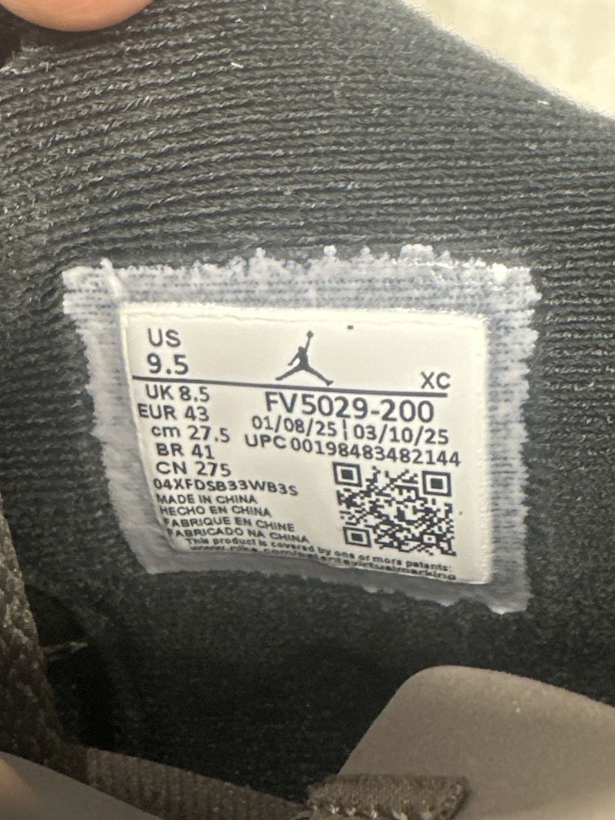 Nike Jordan 4 Cavestone UK8 Size US 8 / EU 41 - 3 Thumbnail