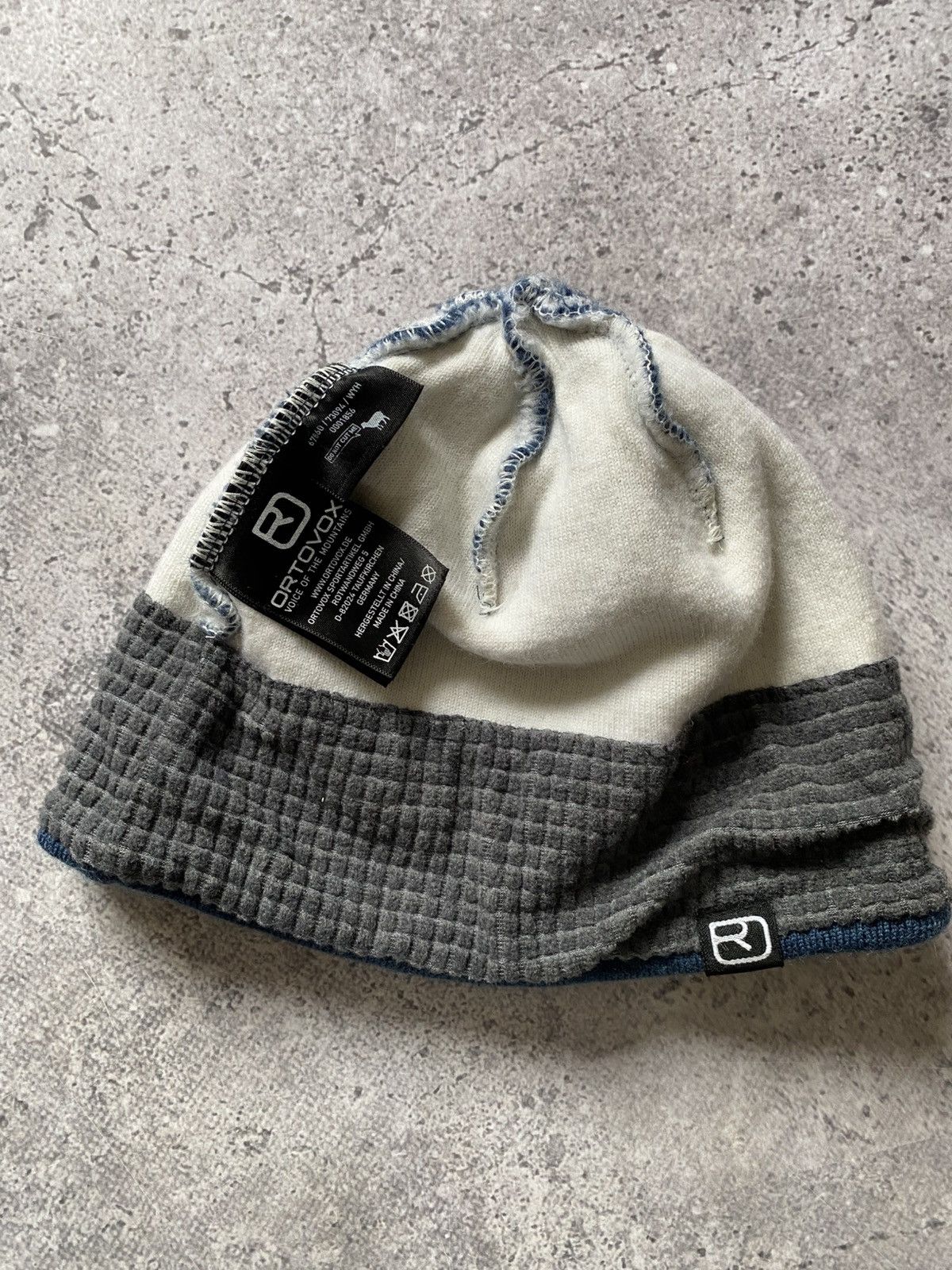 ORTOVOX Ortovox Merino Wool Beanie Hat Big Logo Gorpcore Outdoor Size ONE SIZE - 5 Thumbnail