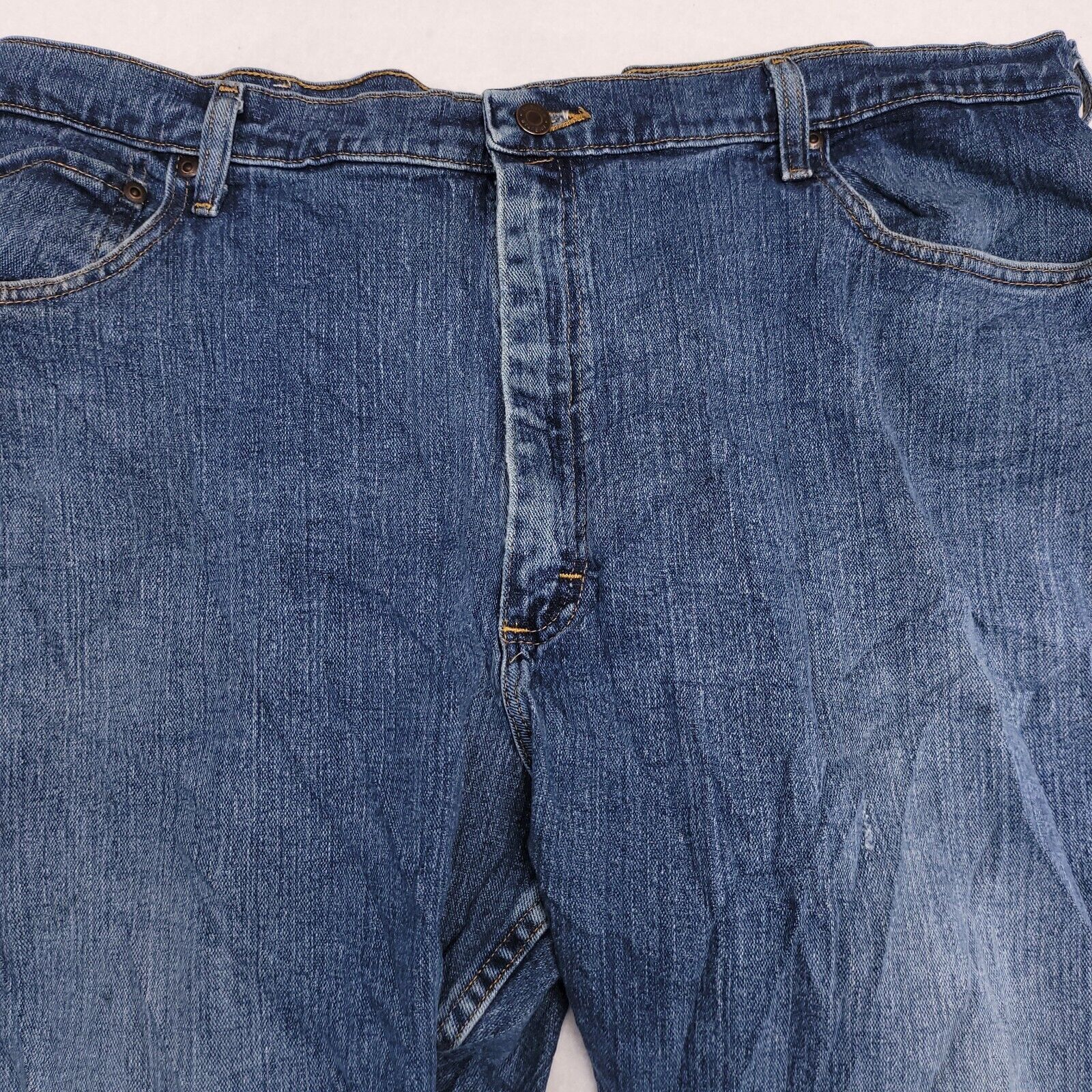 Wrangler Wrangler Casual Button Zip Denim Jeans Mens Size 42x30 Blue Size US 42 / EU 58 - 1 Thumbnail