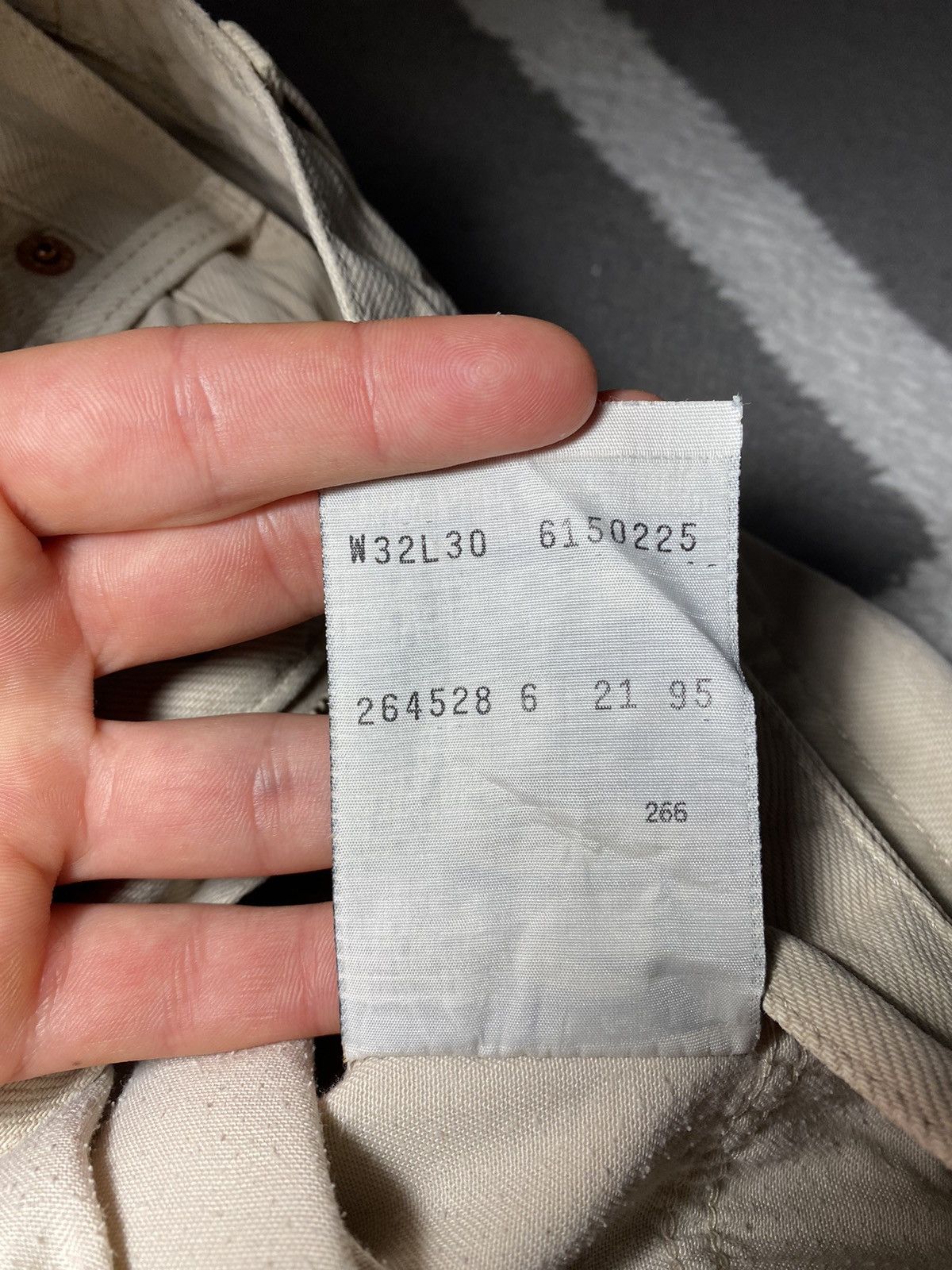 Levi's × Levi's Vintage Clothing × Vintage Vintage 90’s Levi’s Orange Tab men’s denim jeans 615 Sand Size US 32 / EU 48 - 15 Thumbnail