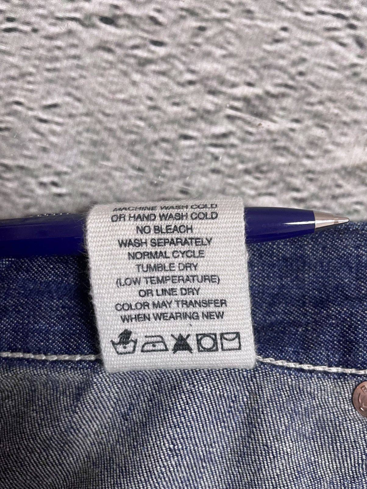 Evisu Evisu jeans vintage inside out selvedge white red Size US 32 / EU 48 - 7 Thumbnail