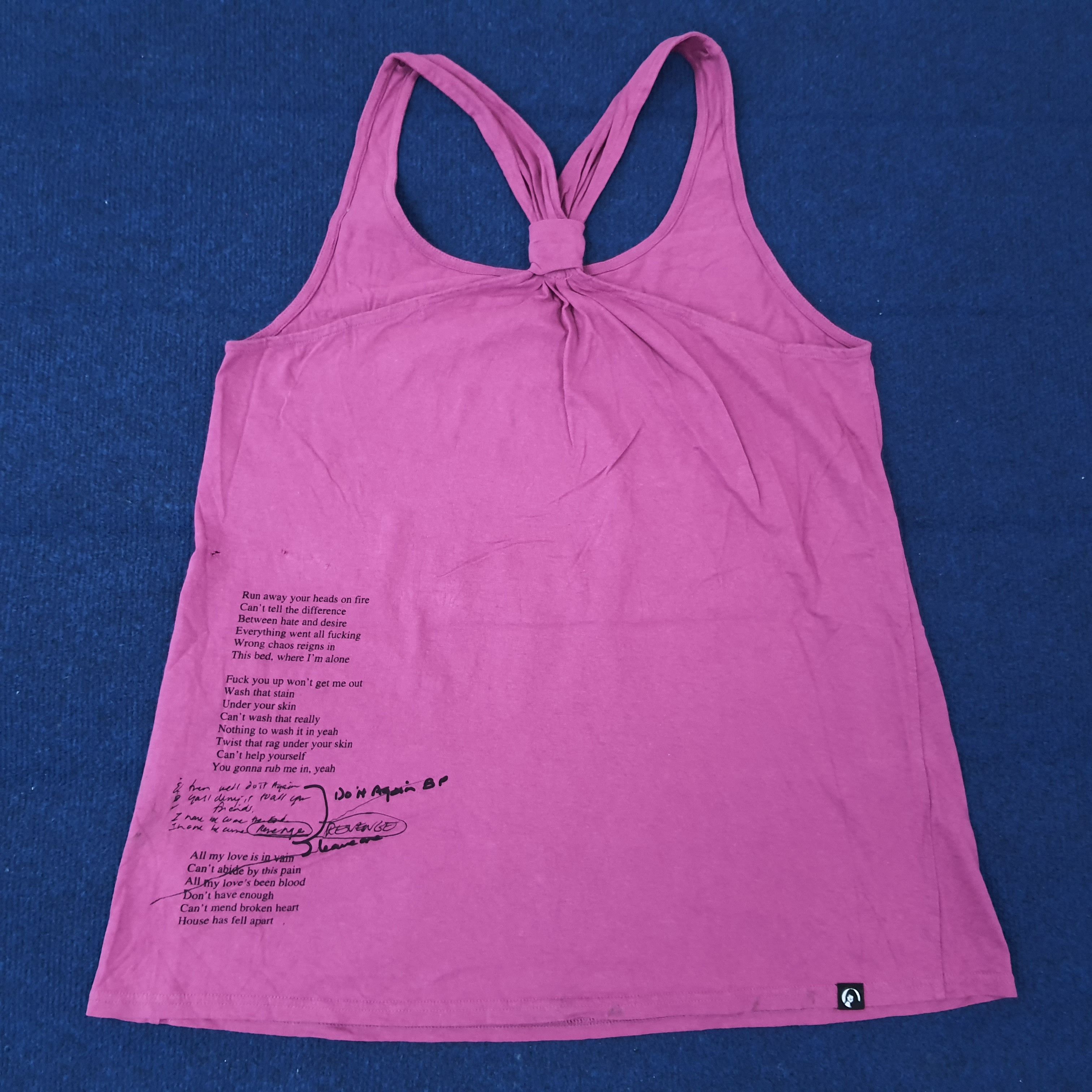 Hysteric Glamour Vintage Hysteric Glamour Courtney Love Tank Top C259N38 Size S / US 4 / IT 40 - 3 Thumbnail