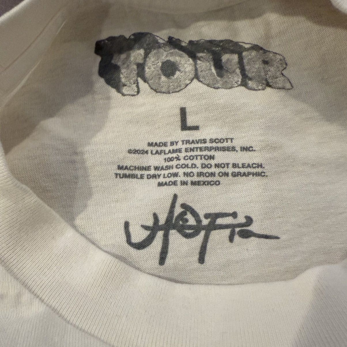 Travis Scott Travis Scott Circus Maximus Europe Tour T-Shirt Size US L / EU 52-54 / 3 - 3 Thumbnail