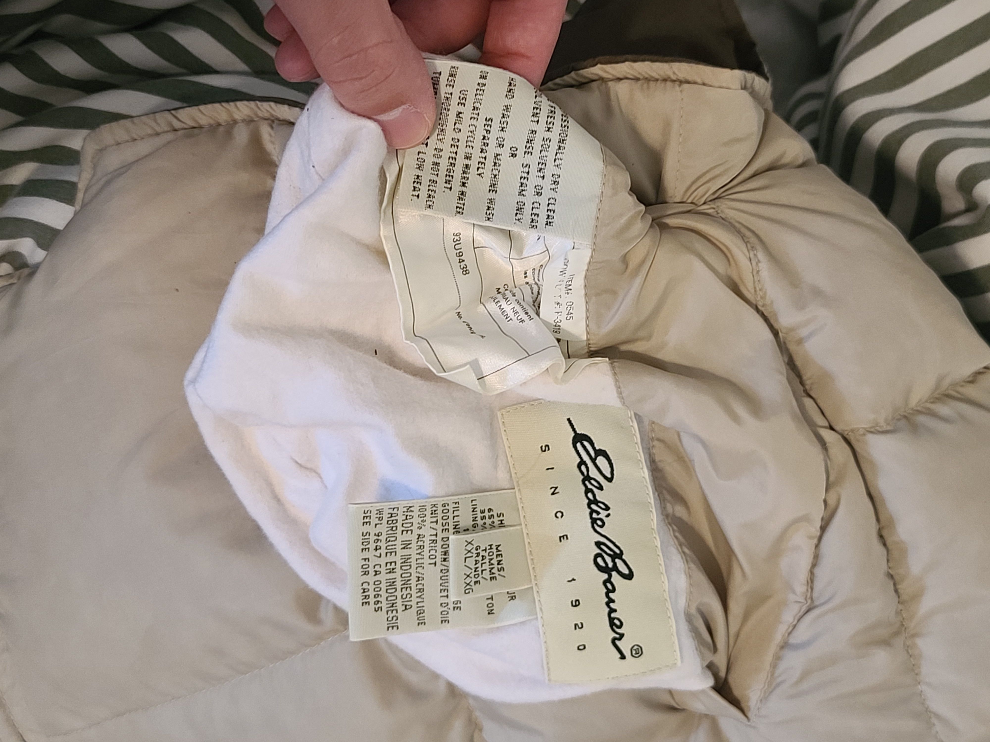 Eddie Bauer Reversible Down Vest Size US XXL / EU 58 / 5 - 6 Thumbnail