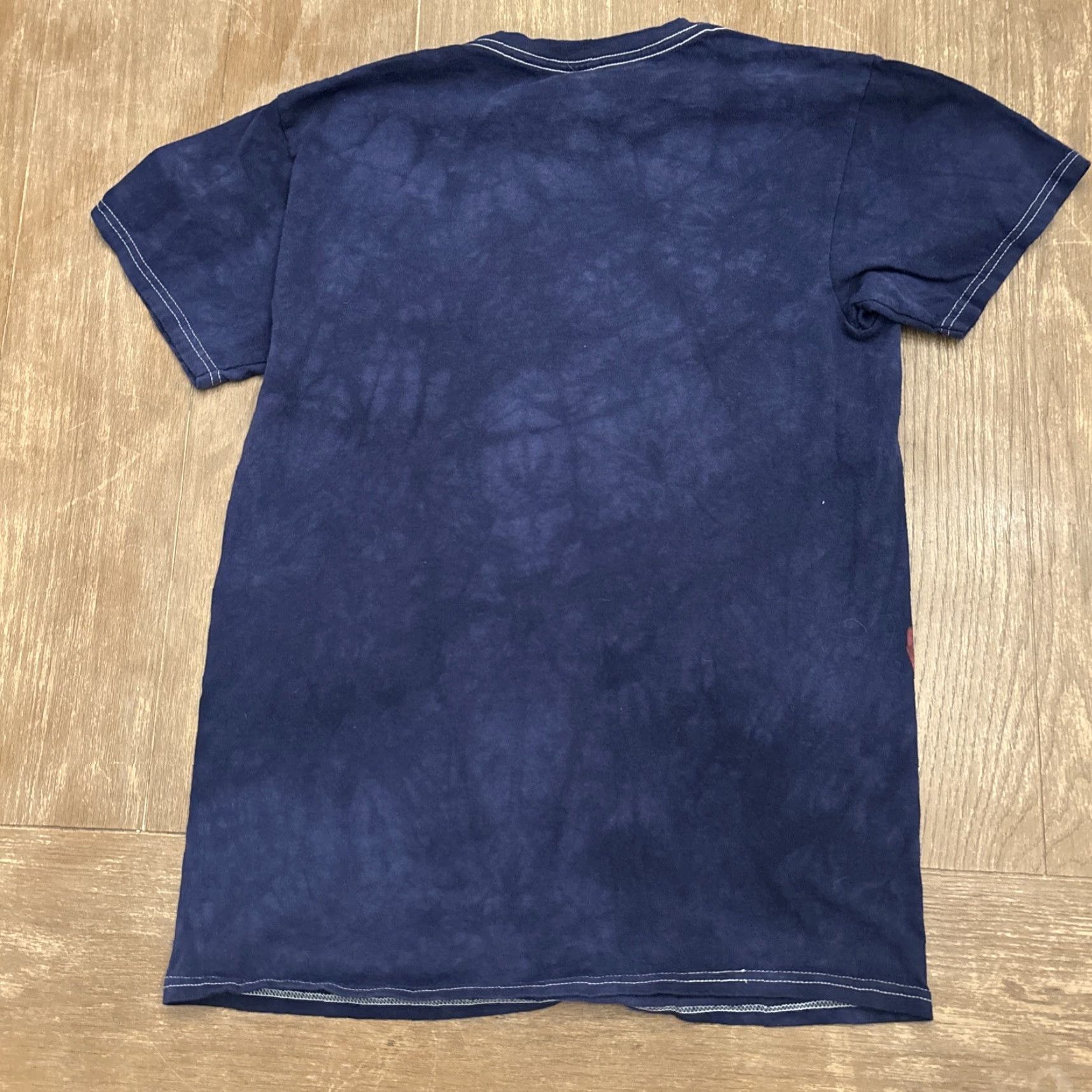 Delta VINTAGE Delta Scary Killer Clown T-Shirt Mens Size Small Blue Solid Horror Halloween Size US S / EU 44-46 / 1 - 4 Thumbnail