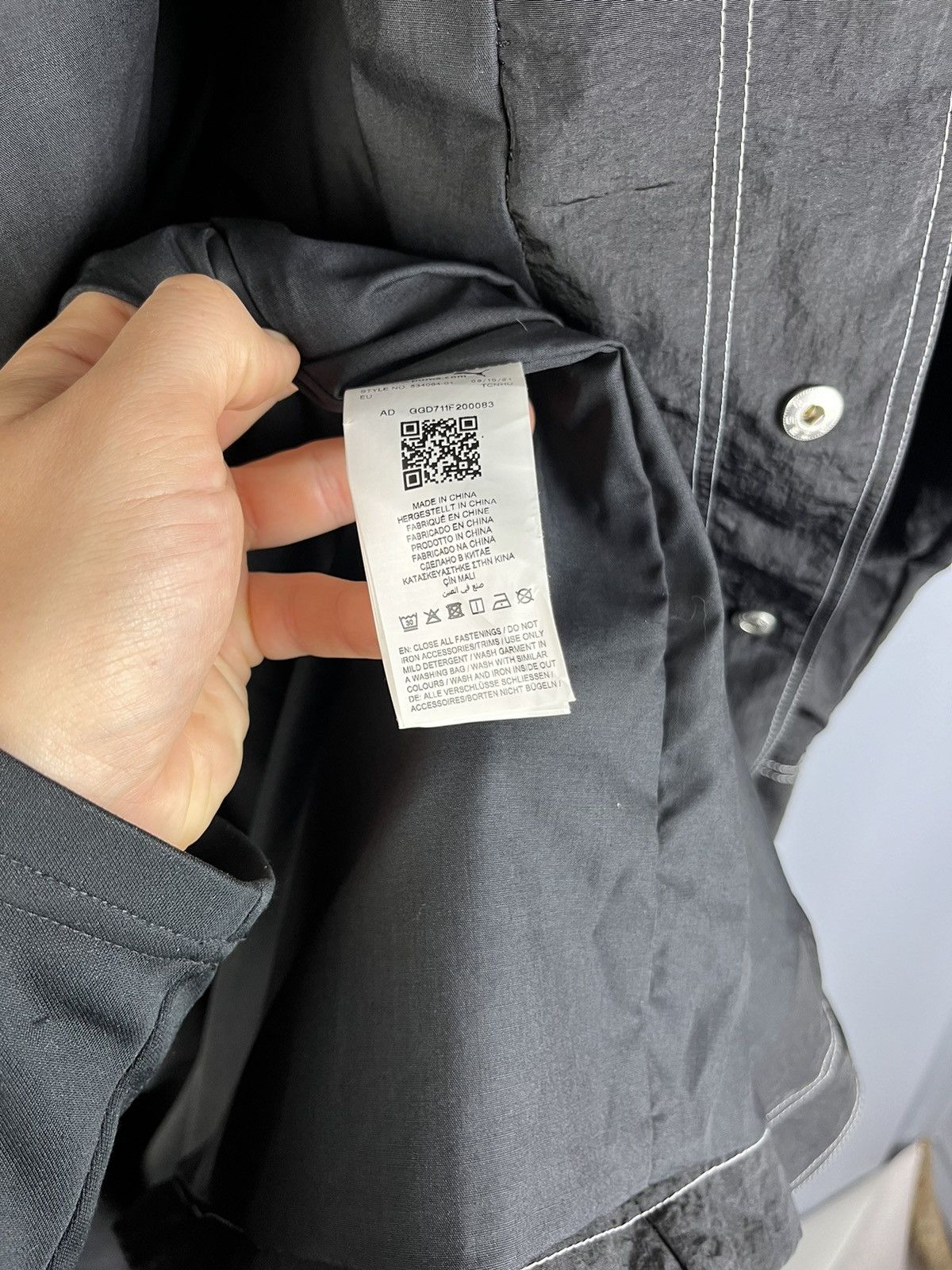 AMI × Puma PUMA X Ami Alexandre Mattiussi Lightweight Nylon Jacket $325 Size US M / EU 48-50 / 2 - 12 Thumbnail
