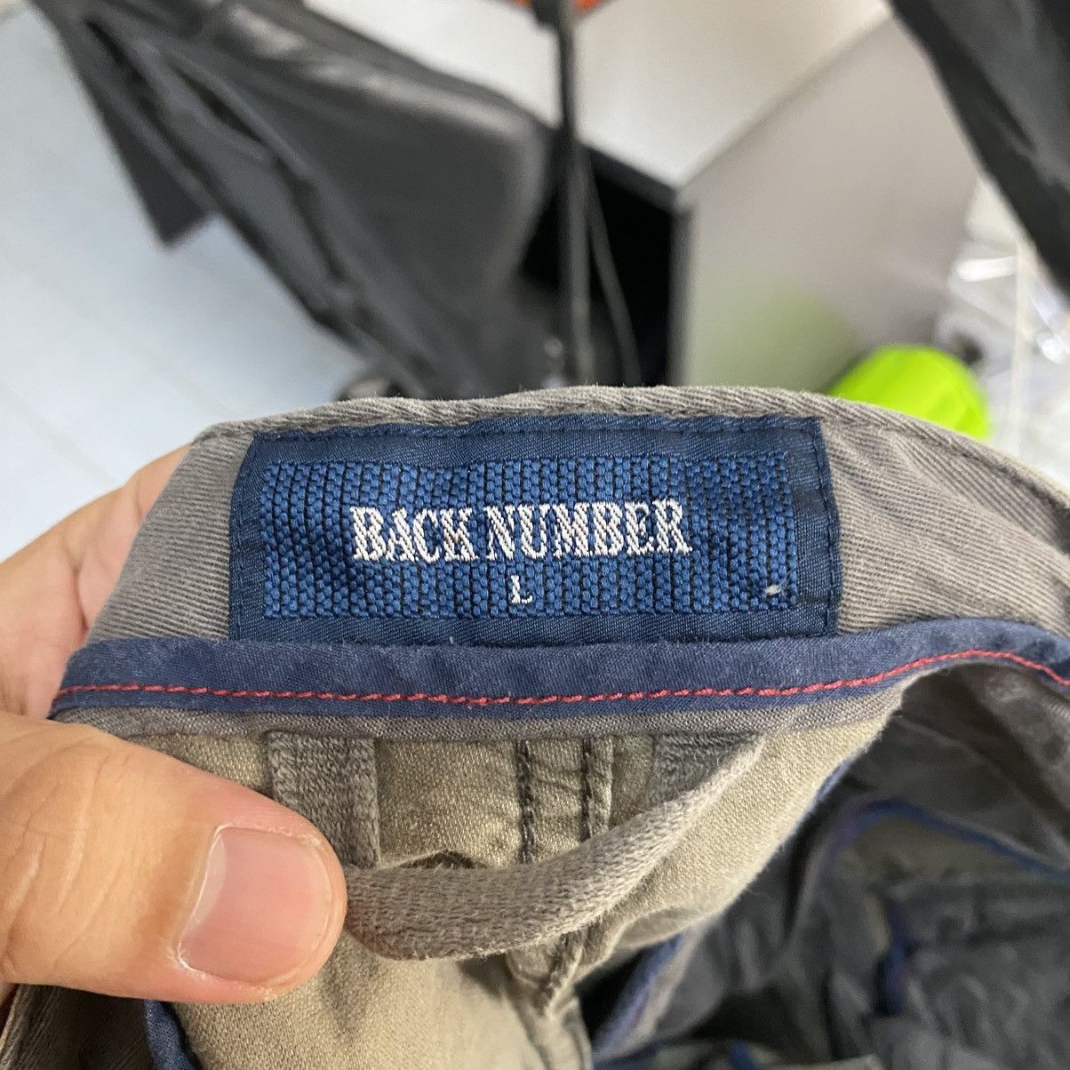 Japanese Brand DL Back Number Beige Cargo Multipocket Pants #C1274 Size US 32 / EU 48 - 20 Thumbnail