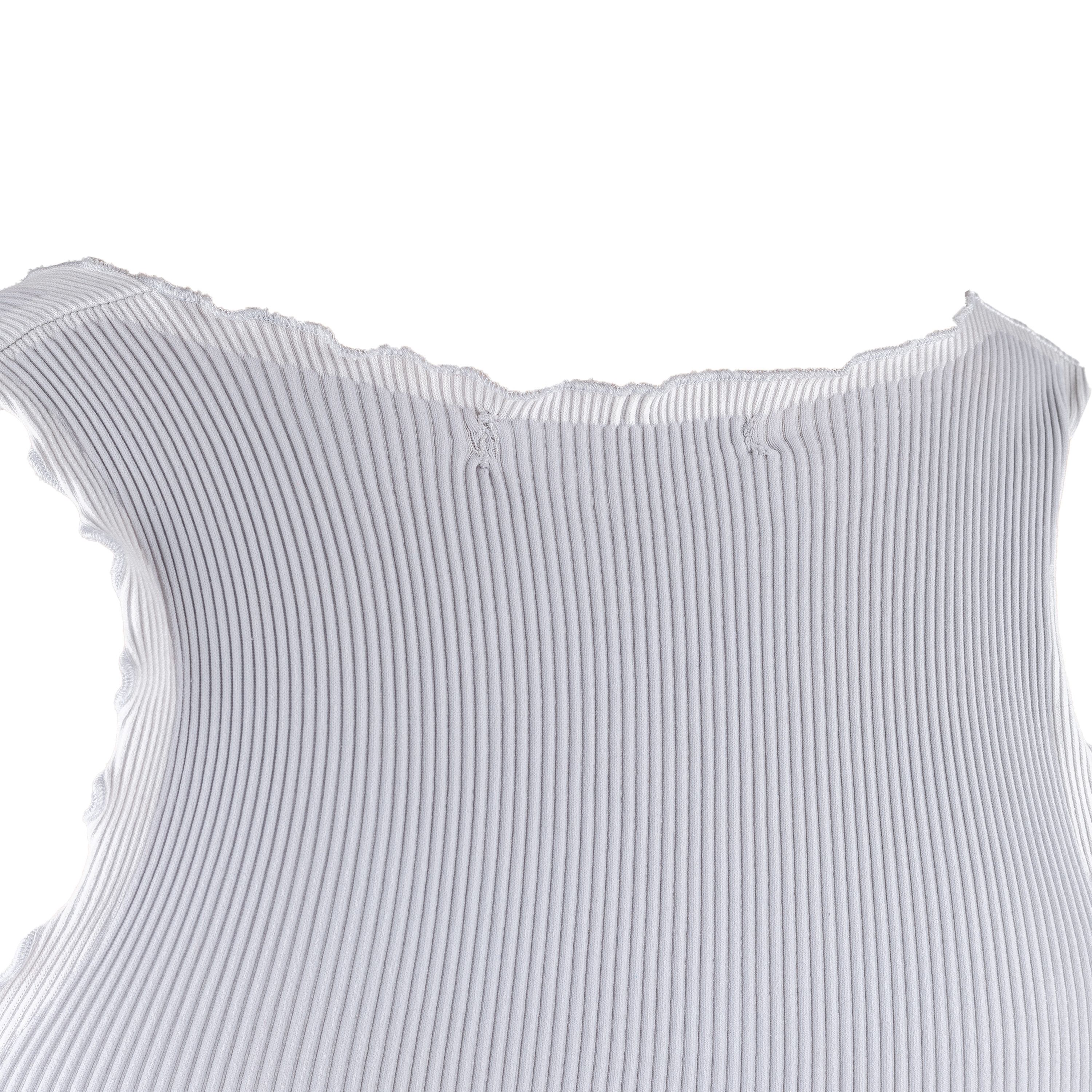 Marithe + Francois Girbaud Mairthé François Girbaud Vintage Grey Tank Top (S) Size S / US 4 / IT 40 - 4 Thumbnail