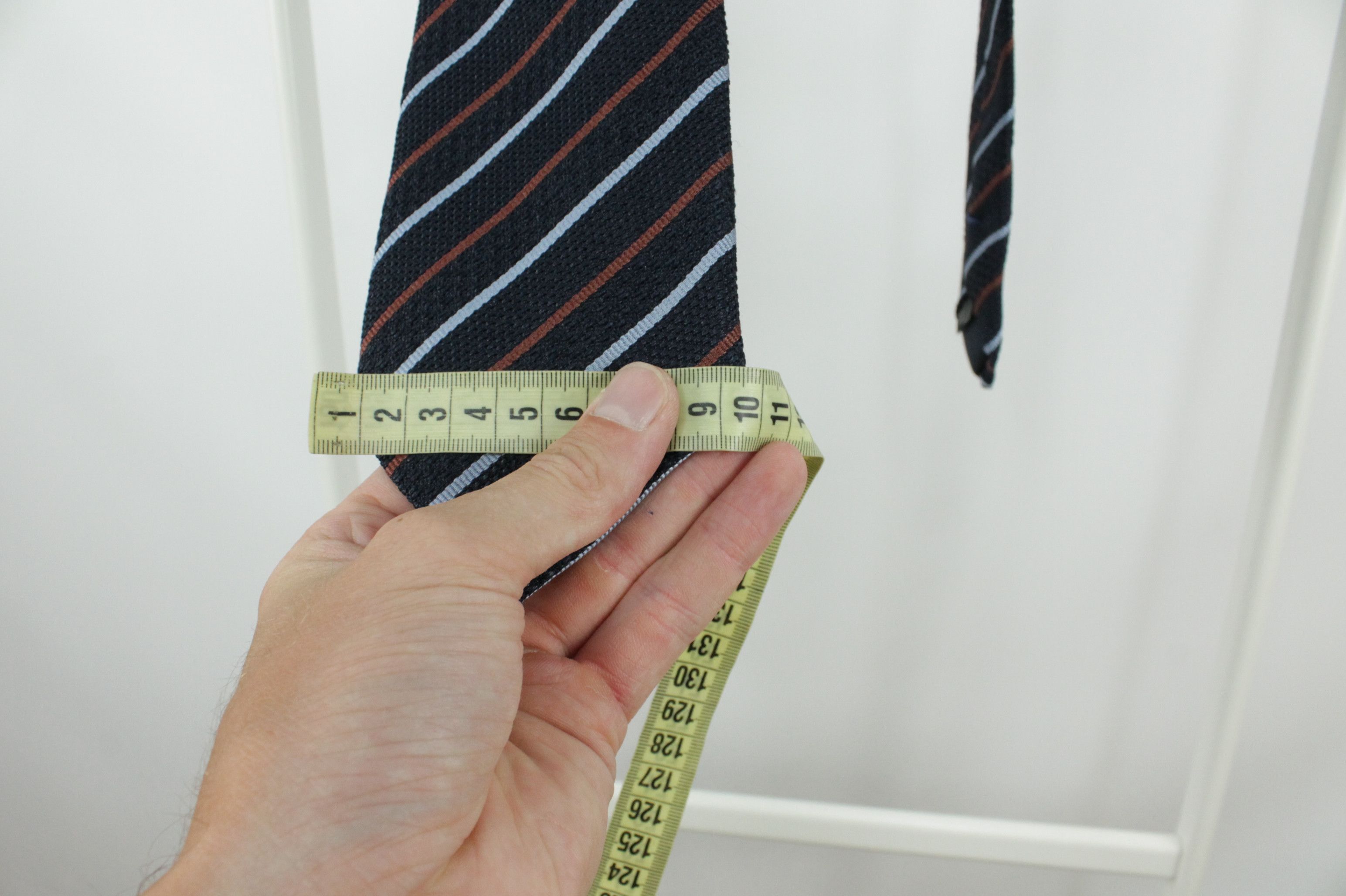 Canali Canali Striped Silk Tie Size ONE SIZE - 6 Thumbnail
