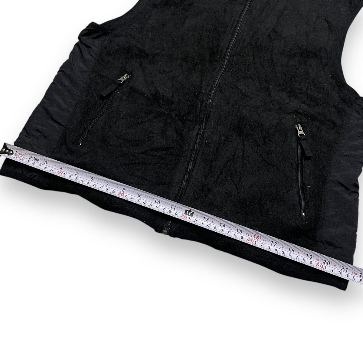 Gap Vintage All Black Fleece Gap Tactical Vest Size US L / EU 52-54 / 3 - 9 Thumbnail