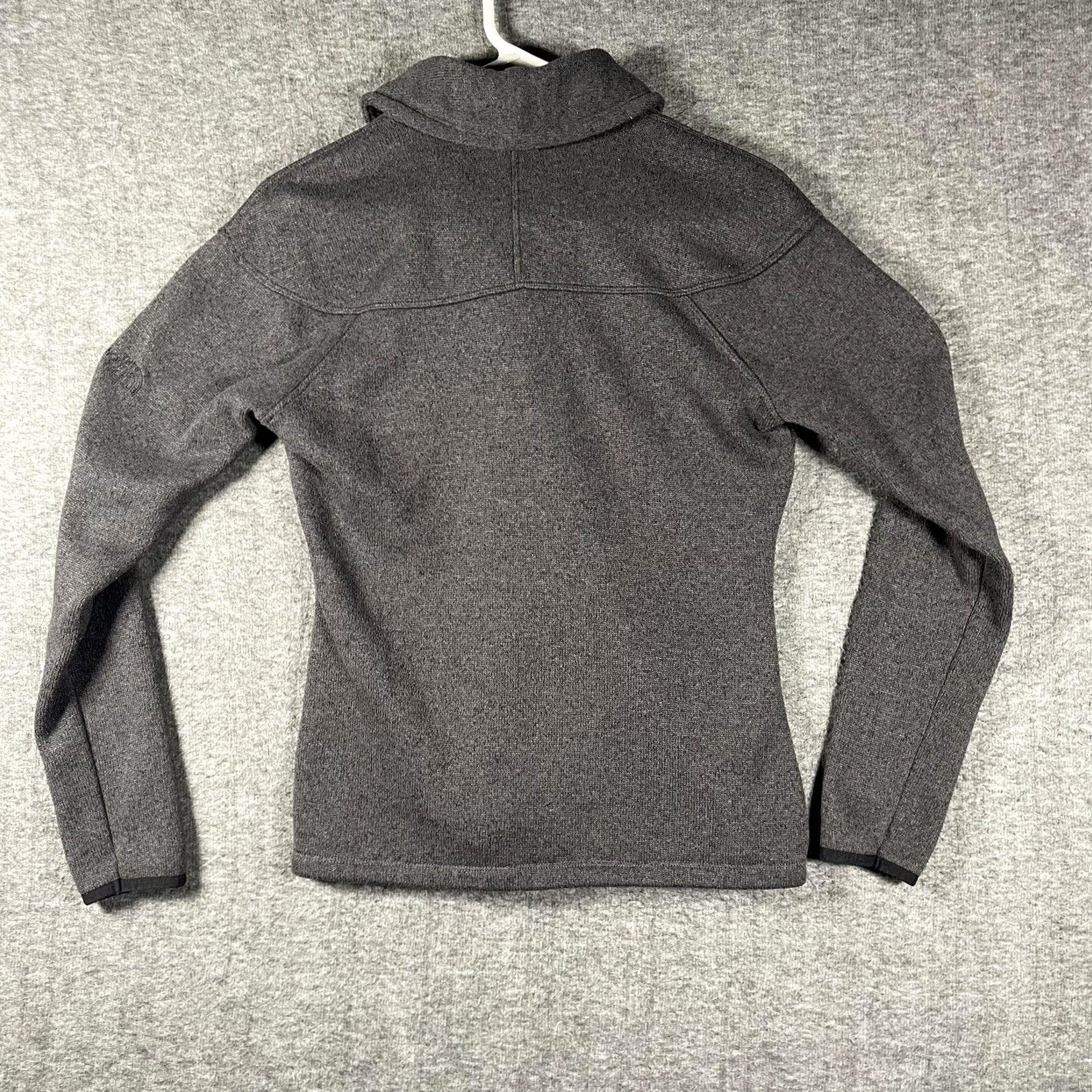 The North Face The North Face Sweater Womens Small Gray Shawl Collar Button Pullover ATVM Size S / US 4 / IT 40 - 2 Thumbnail
