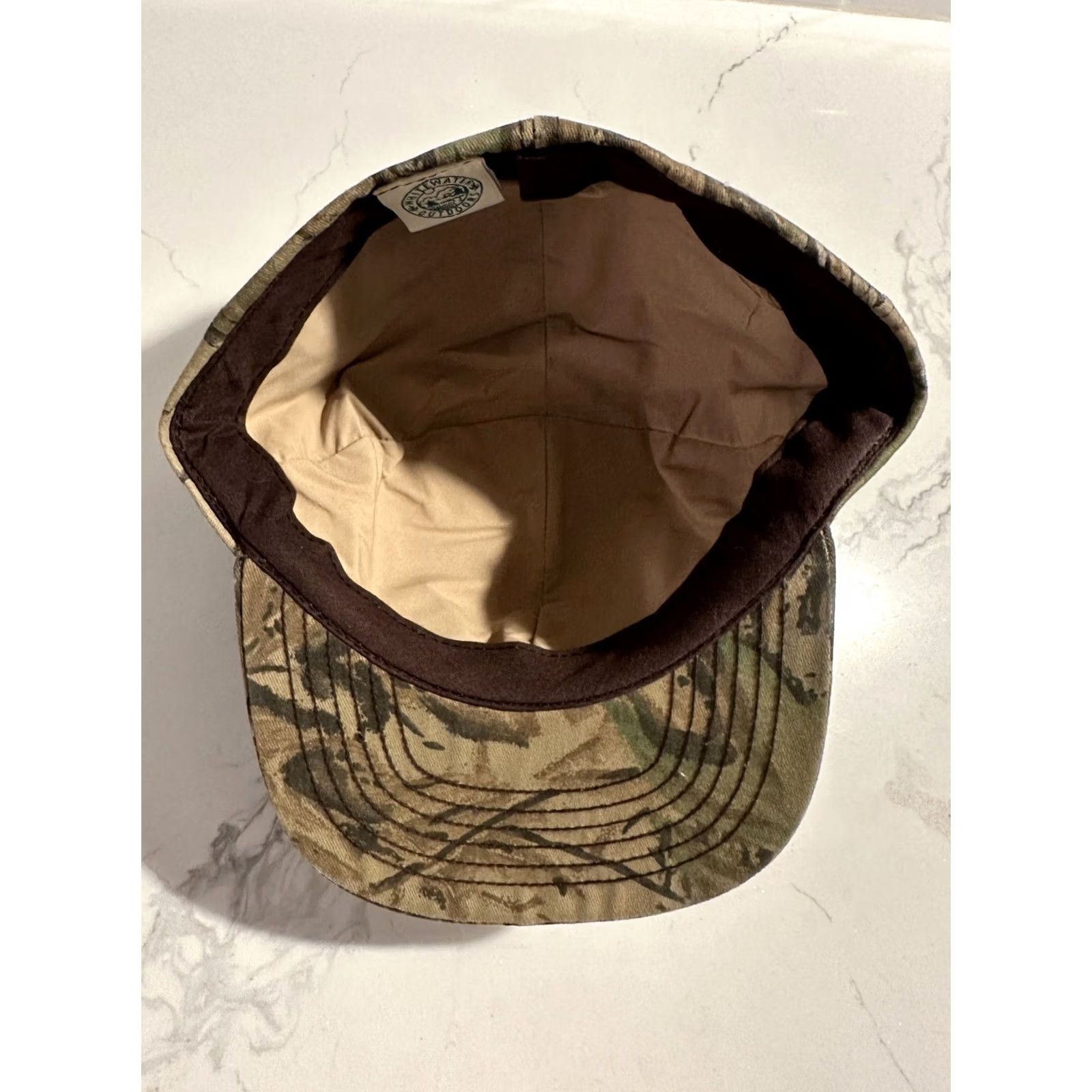 Vintage VINTAGE Gore-Tex Waterproof Hat Camo Hunting Cap Made USA Whitewater Outdoors L Men Baseball Cap USA Mens Cap Size ONE SIZE - 5 Thumbnail