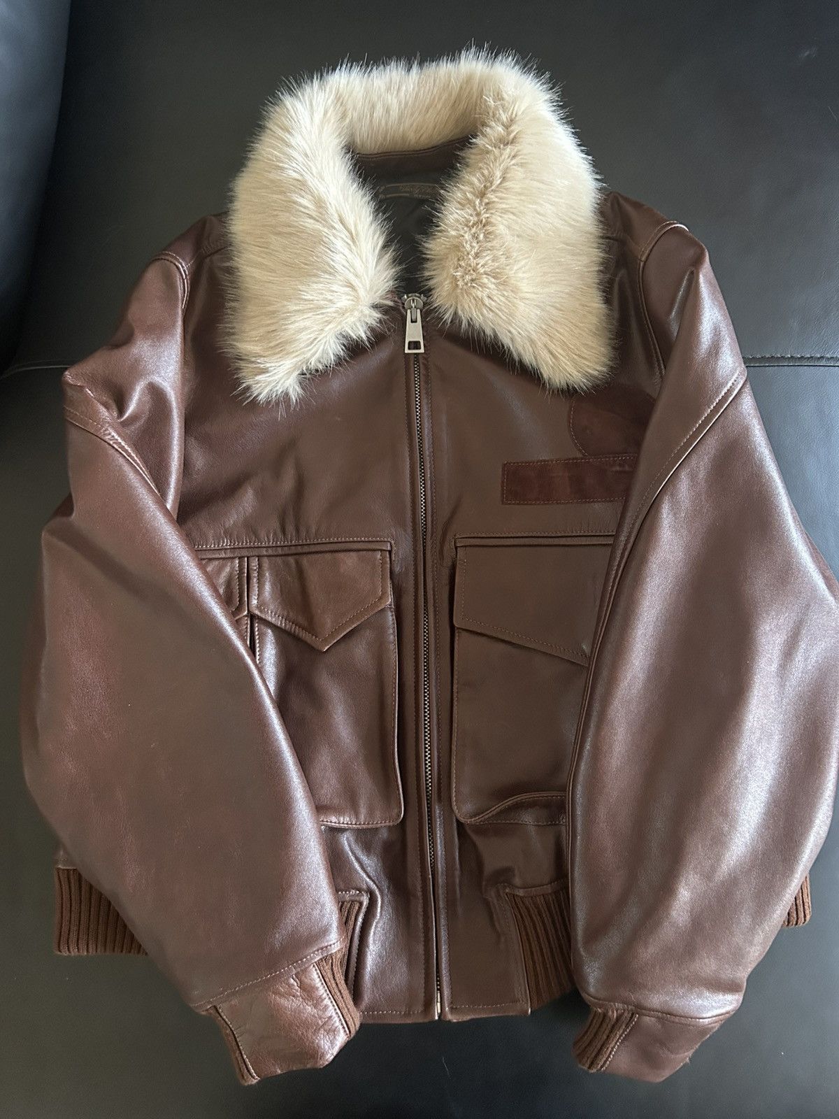 Kody Phillips Kody Phillips cognac ricky jacket Size US S / EU 44-46 / 1 - 1 Thumbnail