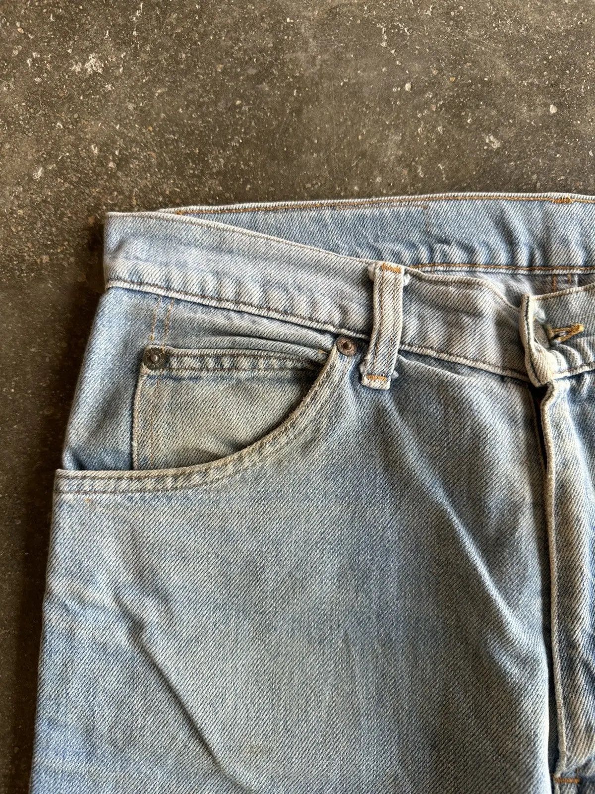 Levi's SEND OFFER🍁VINTAGE LEVI’S ORANGE TAB RUSTY DIRTY DENIM PANT Size US 30 / EU 46 - 7 Thumbnail