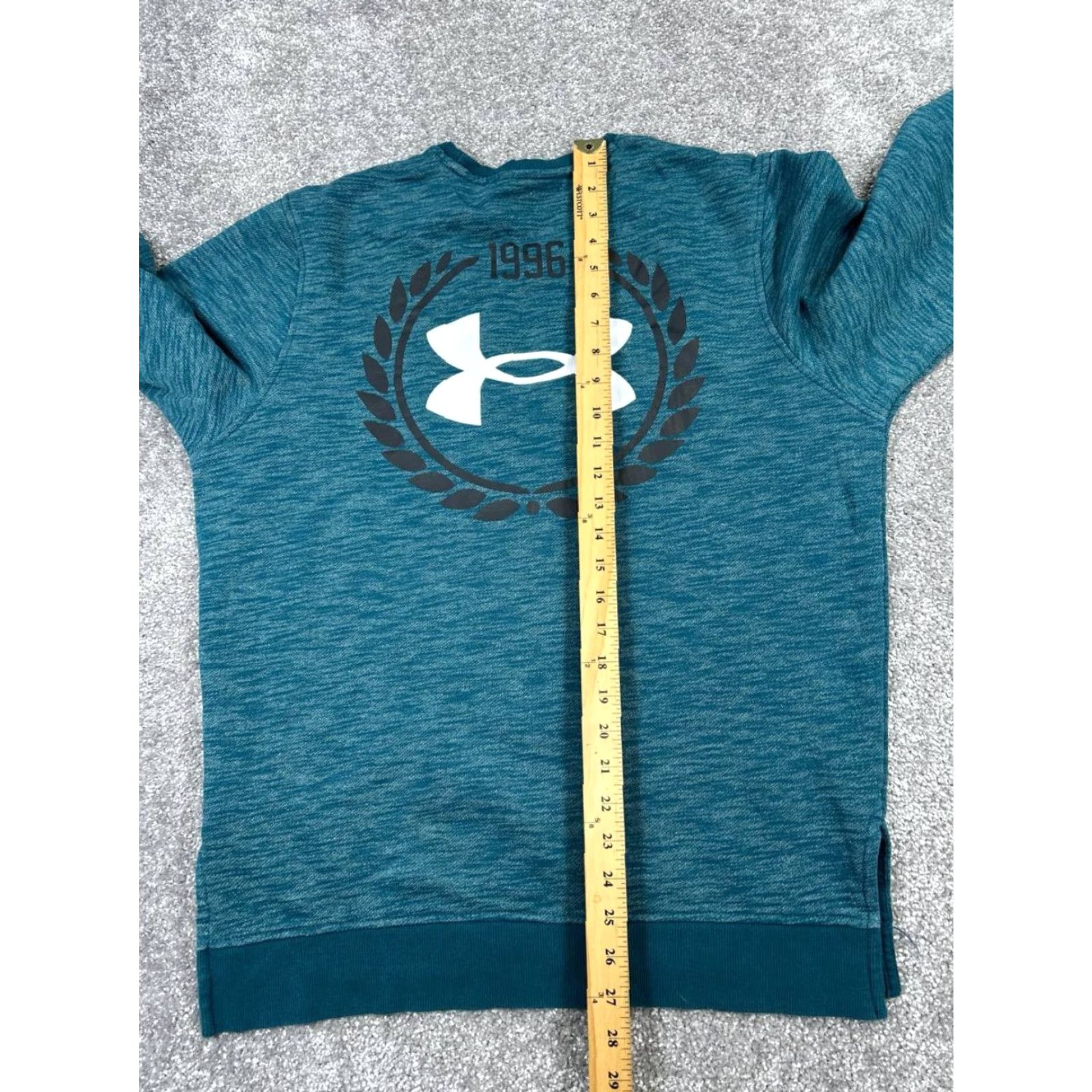 Under Armour Under Armour Sweatshirt Mens Small Blue Runner Cotton Blend Pullover Shirt Size US S / EU 44-46 / 1 - 7 Thumbnail