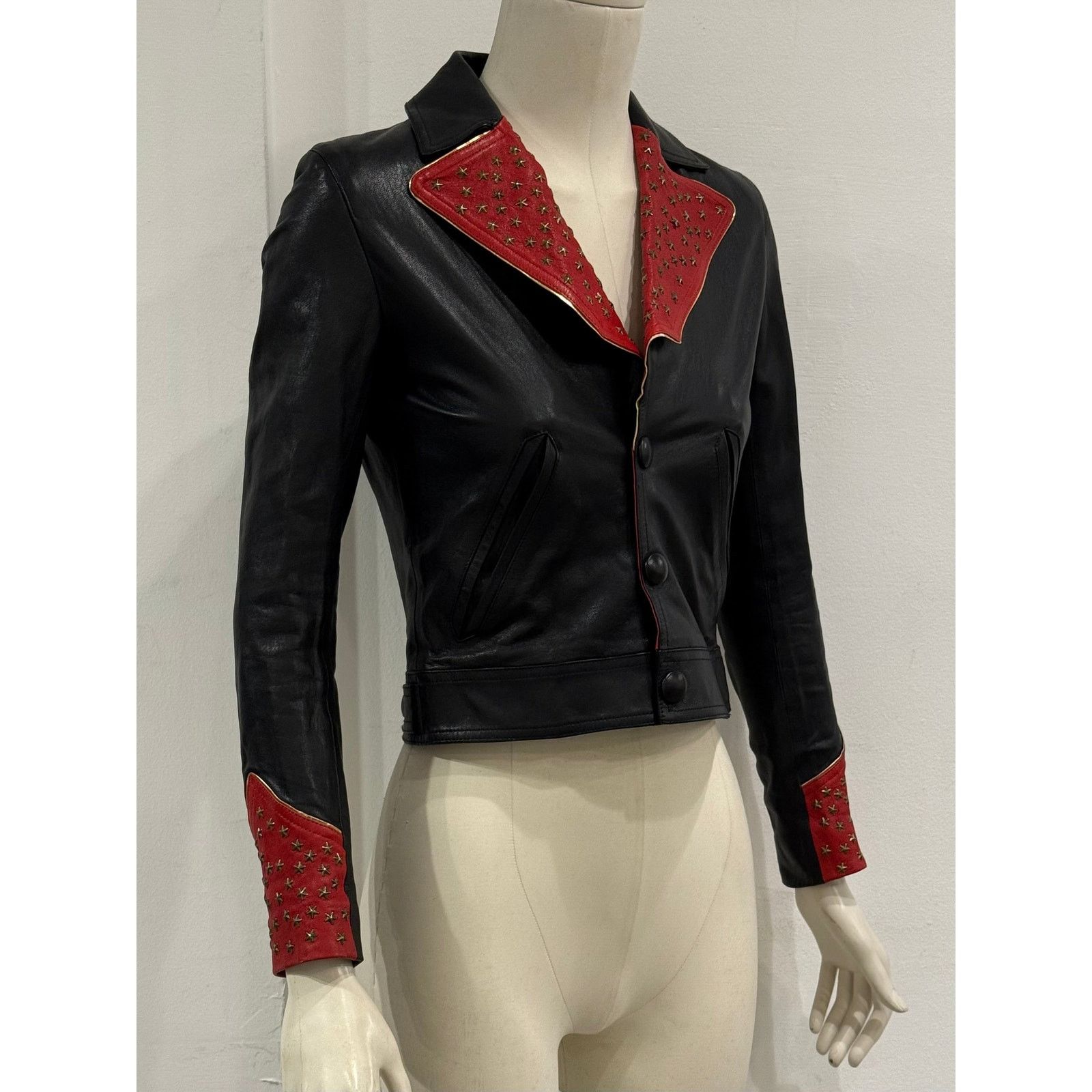 Saint Laurent Paris S/S2015 Saint Laurent by Hedi Slimane runway leather jacket Size S / US 4 / IT 40 - 4 Thumbnail