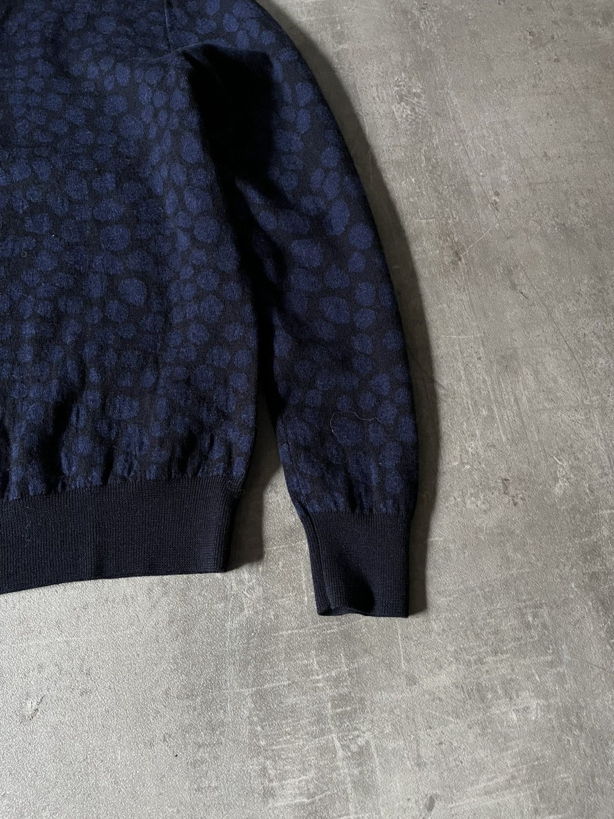 Acne Studios Acne Studios Clissold Animal print sweater wool Size US L / EU 52-54 / 3 - 5 Thumbnail