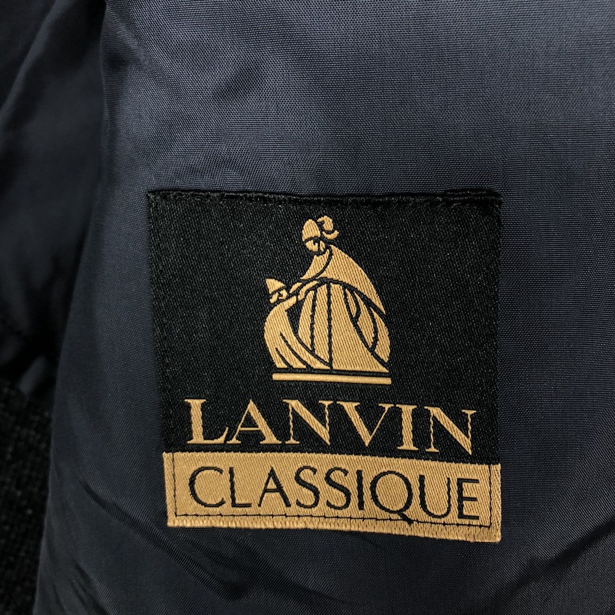 Japanese Brand 🔥Vintage Wool Chore Jacket Lanvin Classique Double Breast Size US M / EU 48-50 / 2 - 17 Thumbnail