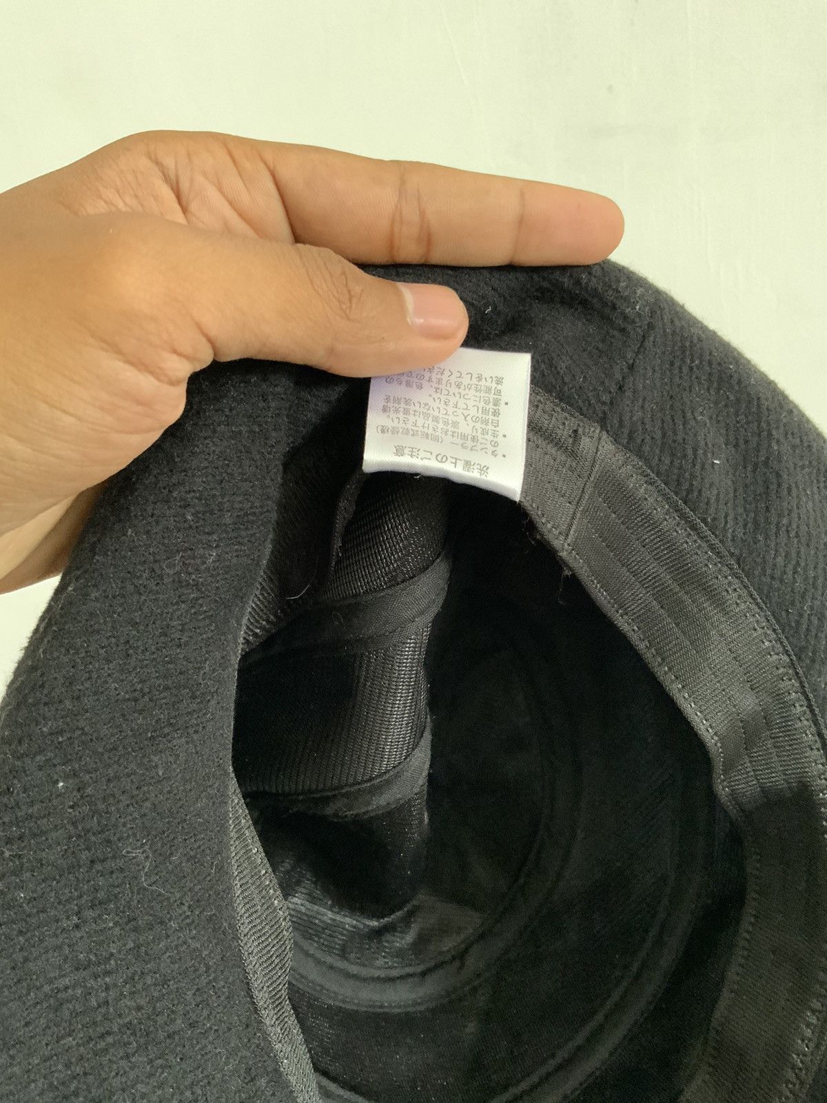Japanese Brand Velvet Avant Garde Black Outdoor Hat Size ONE SIZE - 10 Thumbnail