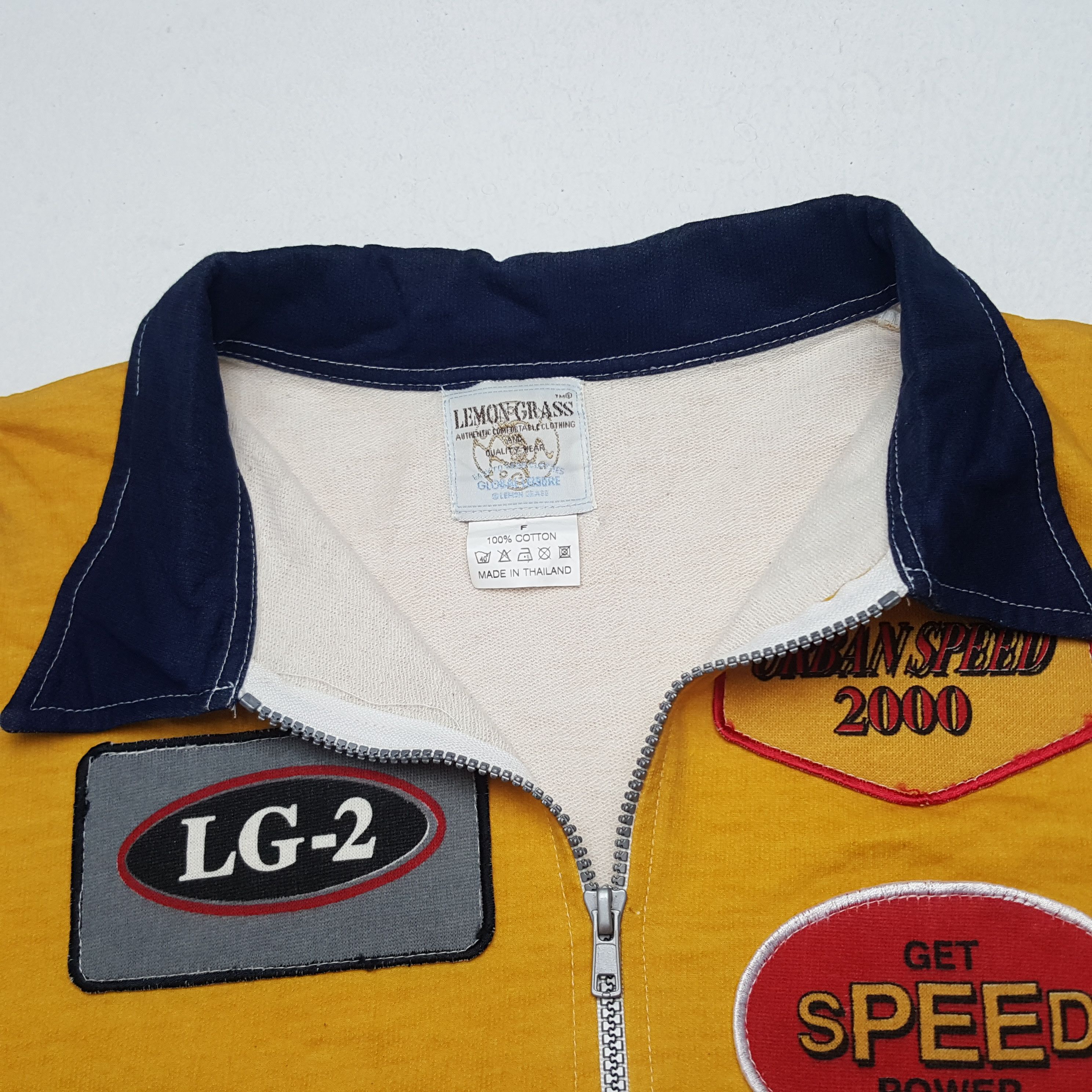 Vintage Vintage Lemon Glass Sweatshirt Size US XL / EU 56 / 4 - 4 Thumbnail