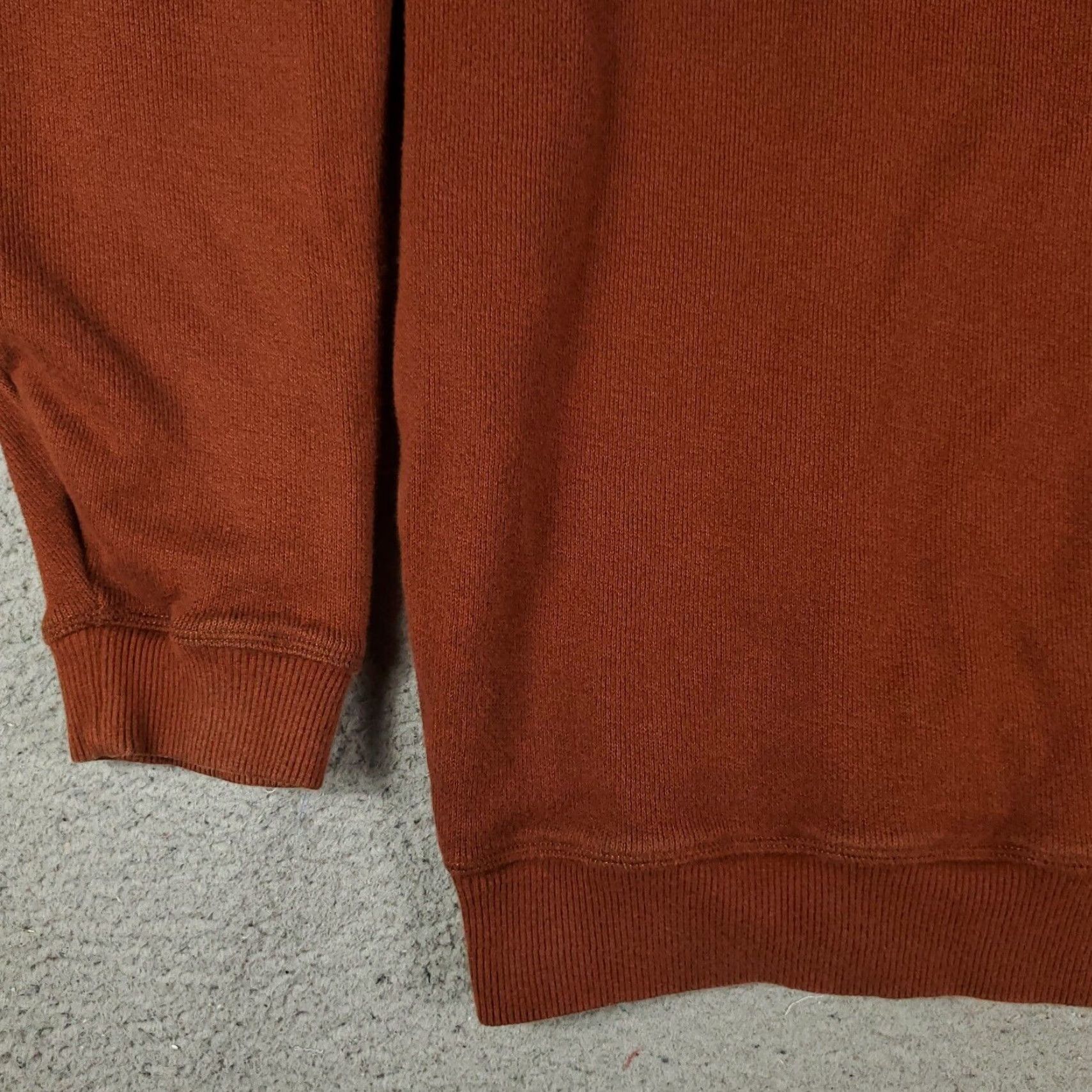 Tommy Bahama Tommy Bahama Mens Orange XL 1/4 Zip Pullover Sweater Casual Long Sleeve Size US XL / EU 56 / 4 - 3 Thumbnail
