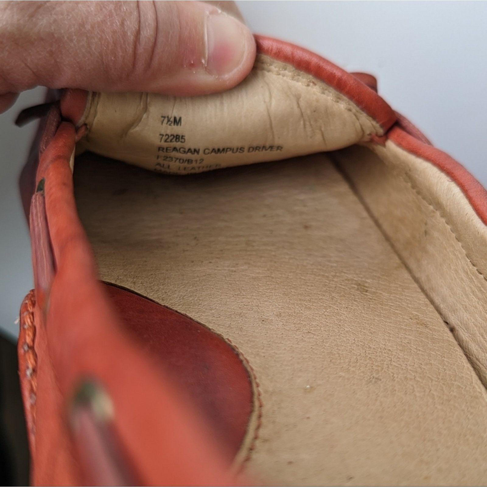 Frye Frye Reagan Campus Driver Size US 7.5 / IT 37.5 - 9 Thumbnail