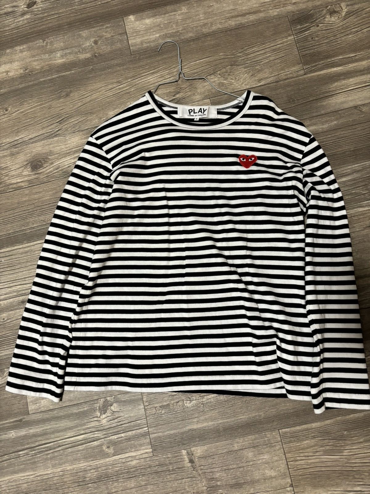 Comme des Garcons Comme Des Garçon Striped Long Sleeve Size US L / EU 52-54 / 3 - 2 Thumbnail