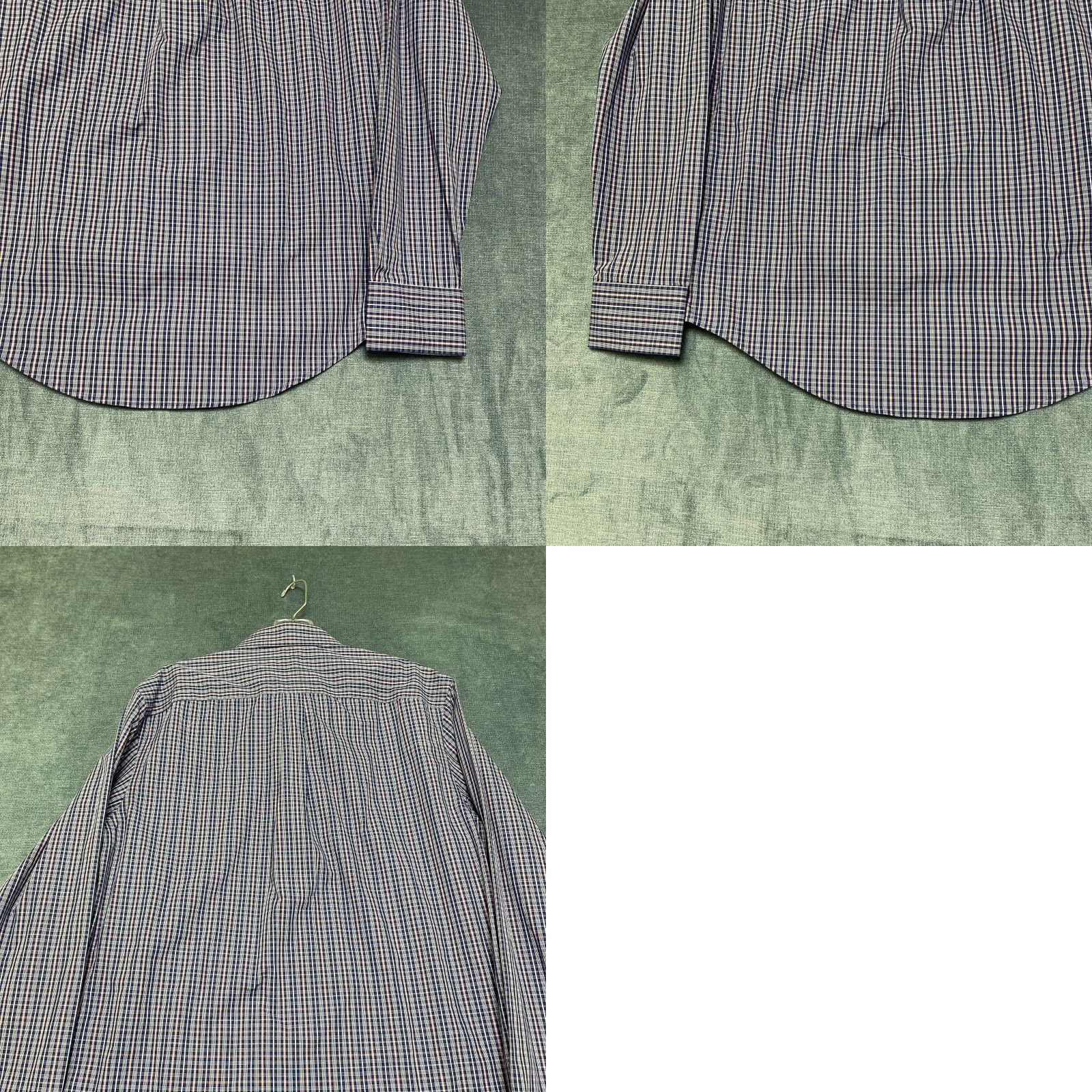 Banana Republic Banana Republic Dress Shirt Mens Small 14-14.5 Multi Plaid Non Iron Classic Fit Shirt Size 36R - 10 Thumbnail