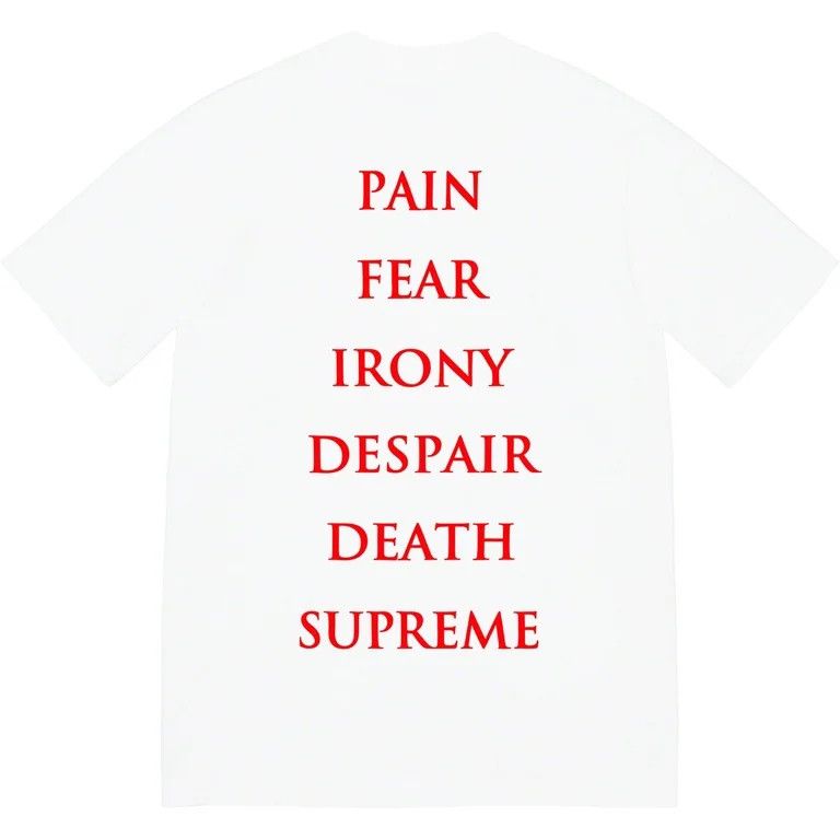 Supreme Supreme x The Crow Tee 'White' Size US S / EU 44-46 / 1 - 2 Thumbnail