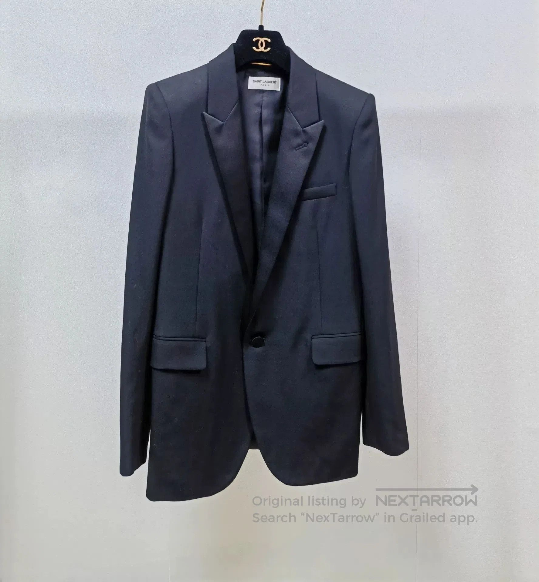 Saint Laurent Paris Saint Laurent Classic Blazer. Size XXS / US 00 / IT 34 - 1 Thumbnail