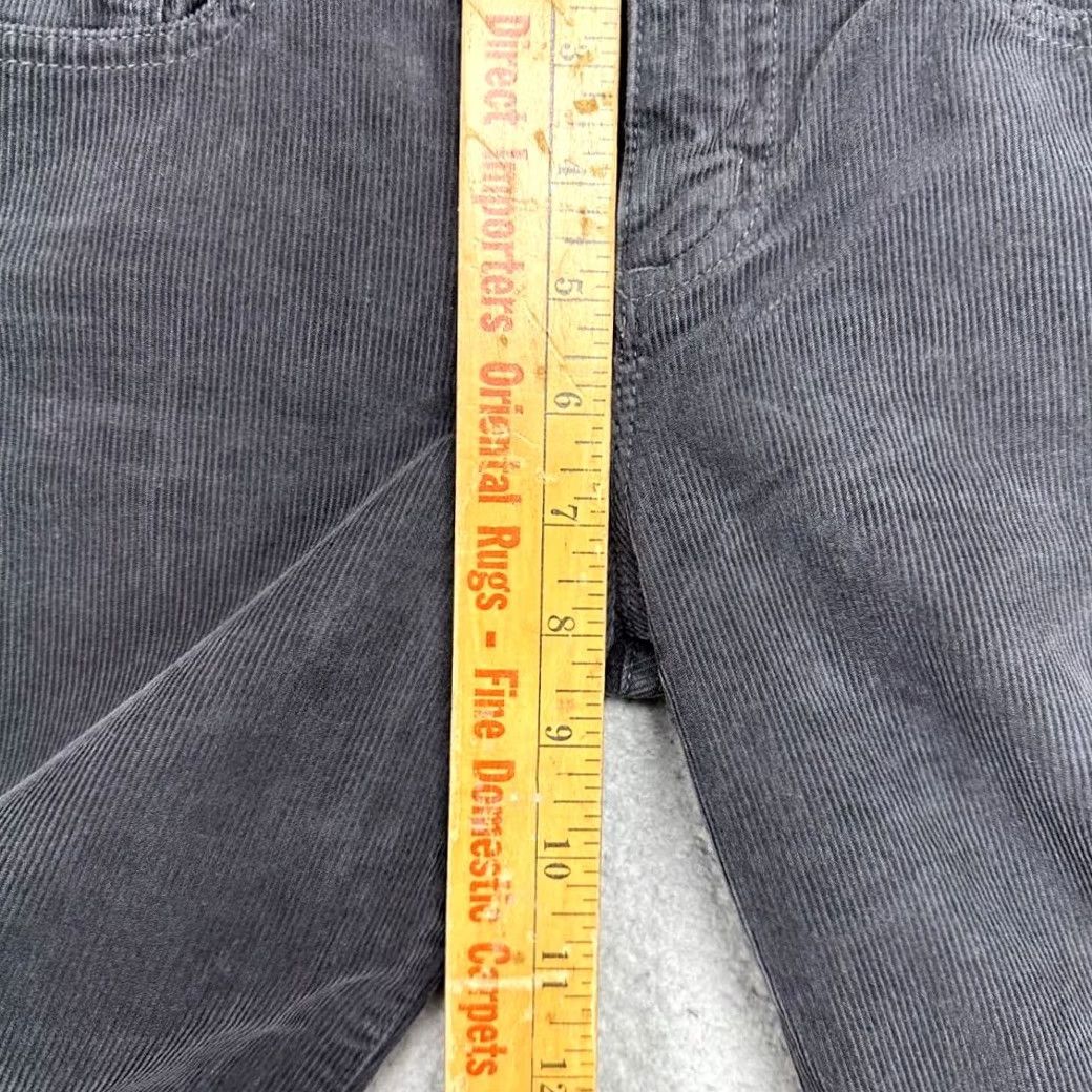 J.Crew J.CREW Pants Womens 27 Dark Grey Corduroy Chino Slim Fit Skinny Leg 5 Pockets Gray, Corduroy, Slim, Casual, Preppy, Womens, 27 Inseam Size 27" / US 4 / IT 40 - 7 Thumbnail