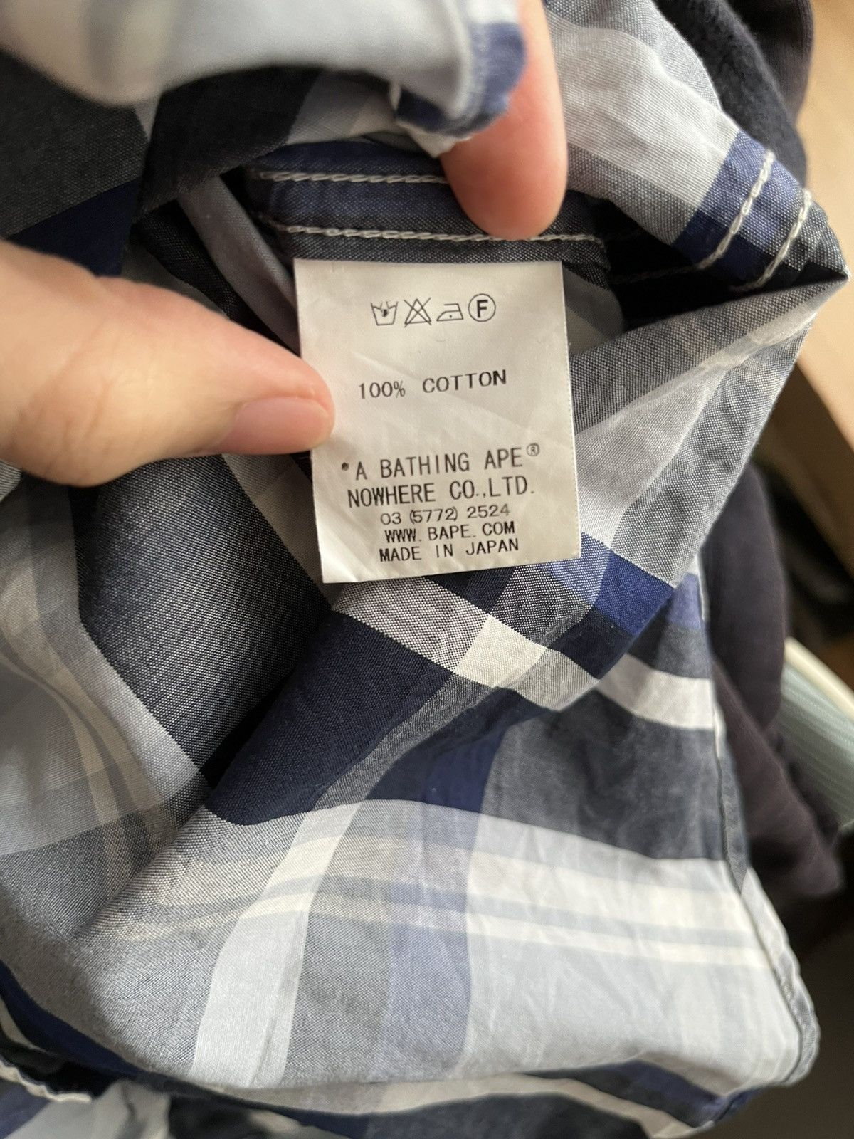Bape Bape Flannel short sleeve shirt Size US S / EU 44-46 / 1 - 5 Thumbnail