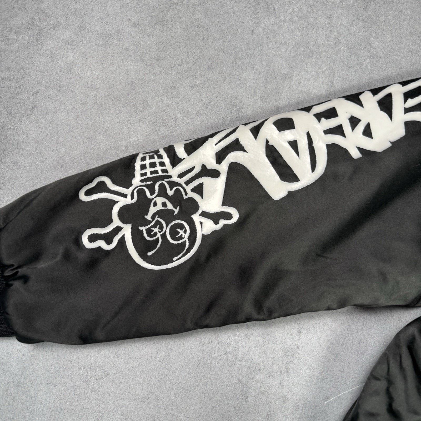 Icecream Icecream X Jun Inagawa Varsity Jacket Size M Black Bomber Size US M / EU 48-50 / 2 - 9 Thumbnail