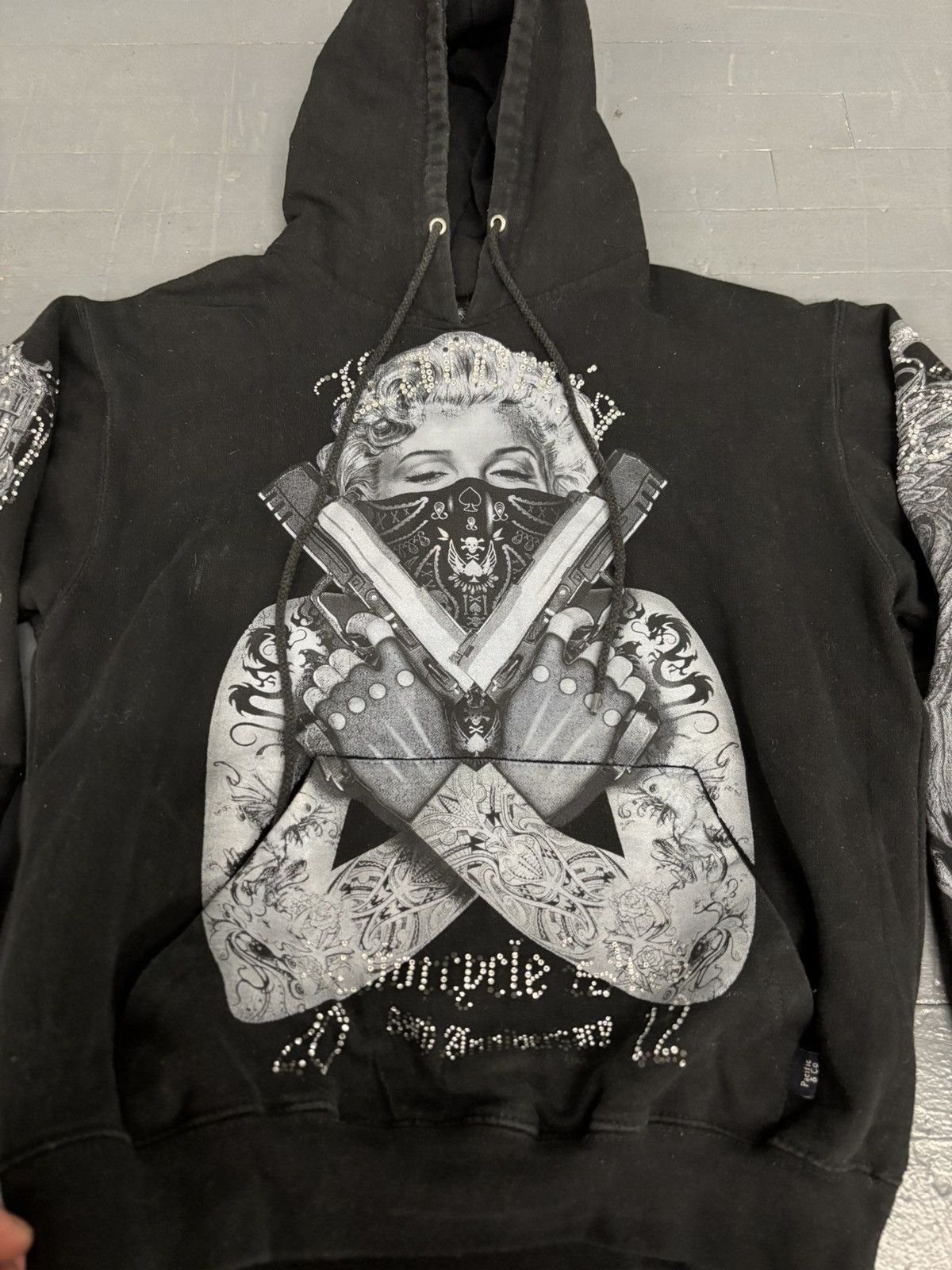 Affliction × Vintage Y2K pacific & company affliction style hoodie Size S / US 4 / IT 40 - 3 Thumbnail