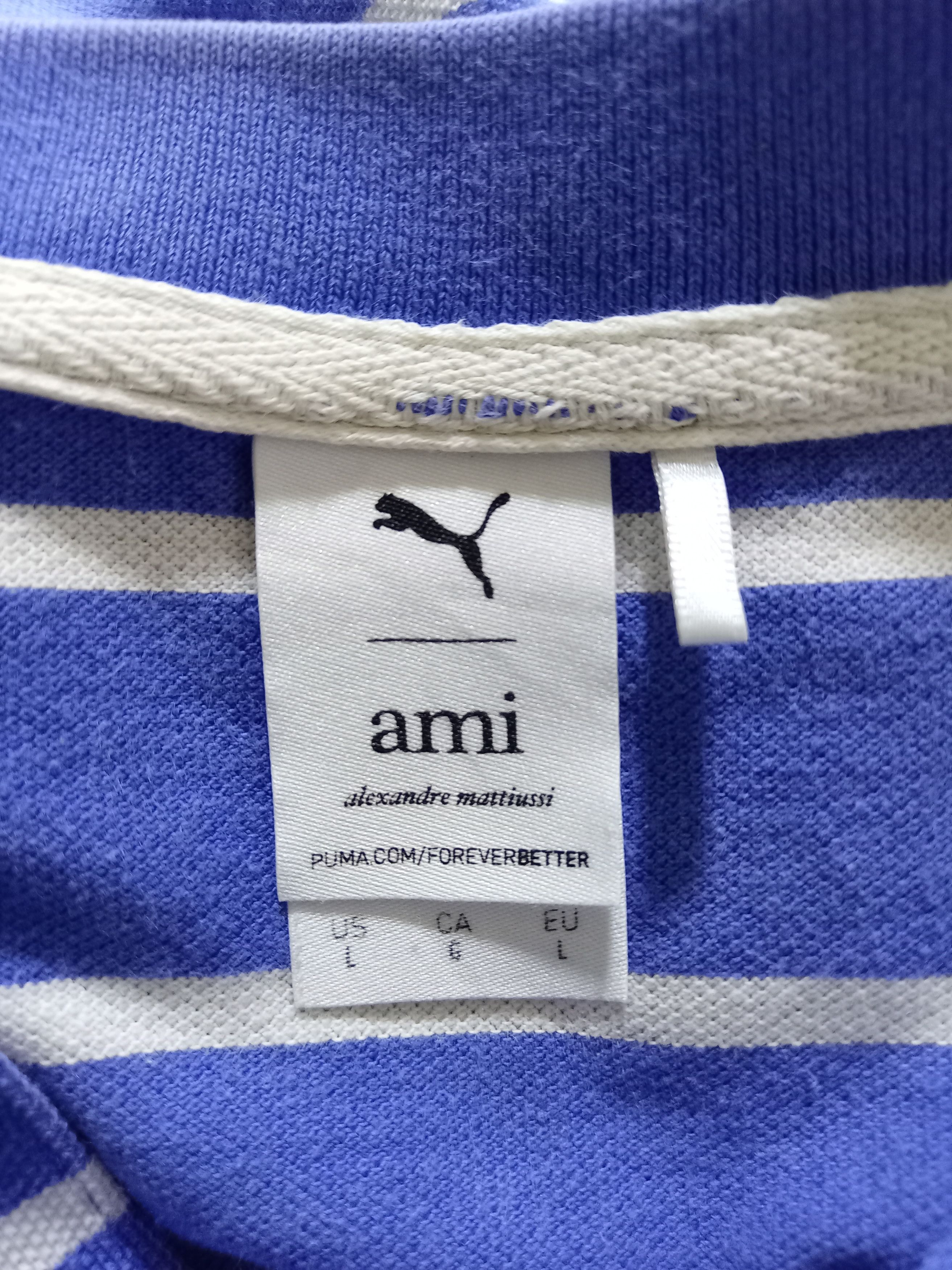 AMI × Puma Puma X Ami Polo Shirt Size US L / EU 52-54 / 3 - 4 Thumbnail