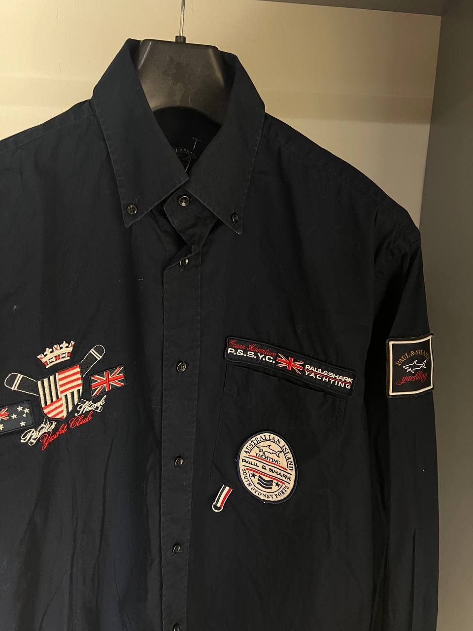 Paul & Shark VINTAGE PAUL & SHARK YACHTING CLASSIC DESIGNER SHIRTS DELUX Size US M / EU 48-50 / 2 - 2 Thumbnail