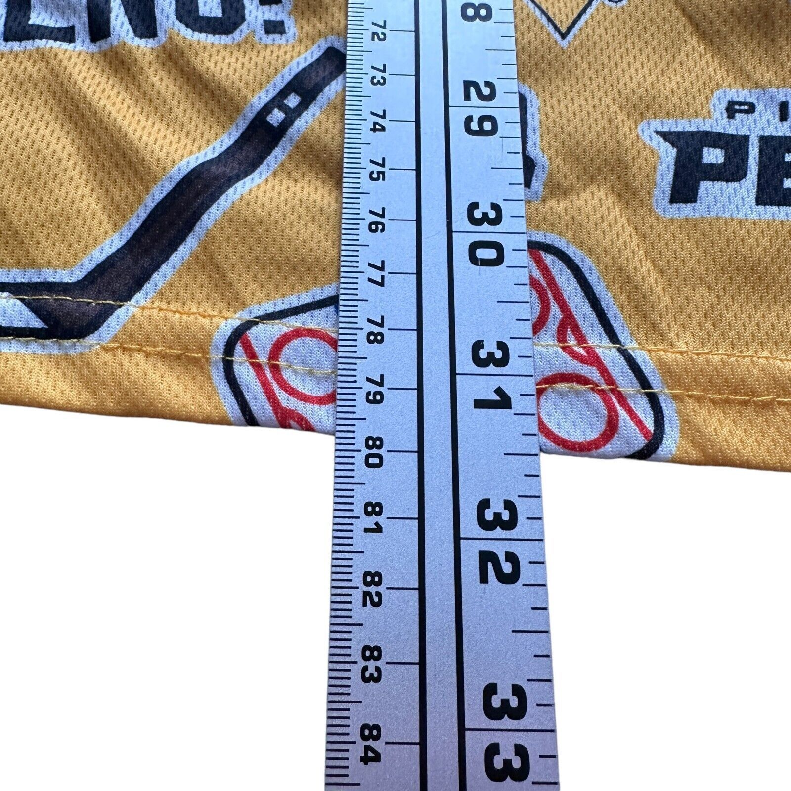 NHL Pittsburgh Penguins Hawaiian Shirt Men XL Yellow NHL Hockey Size US XL / EU 56 / 4 - 9 Thumbnail