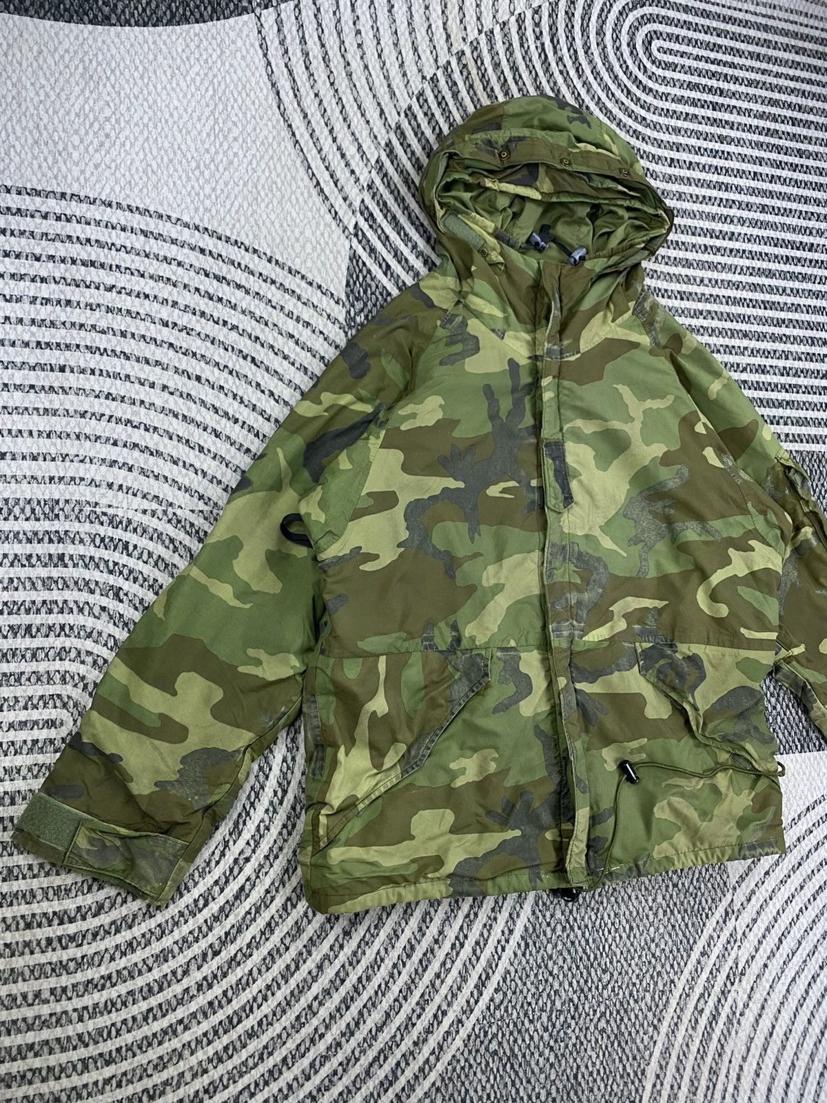 Vintage Vintage ISRATEX NATO Woodland Camouflage Jacket Size US XL / EU 56 / 4 - 3 Thumbnail