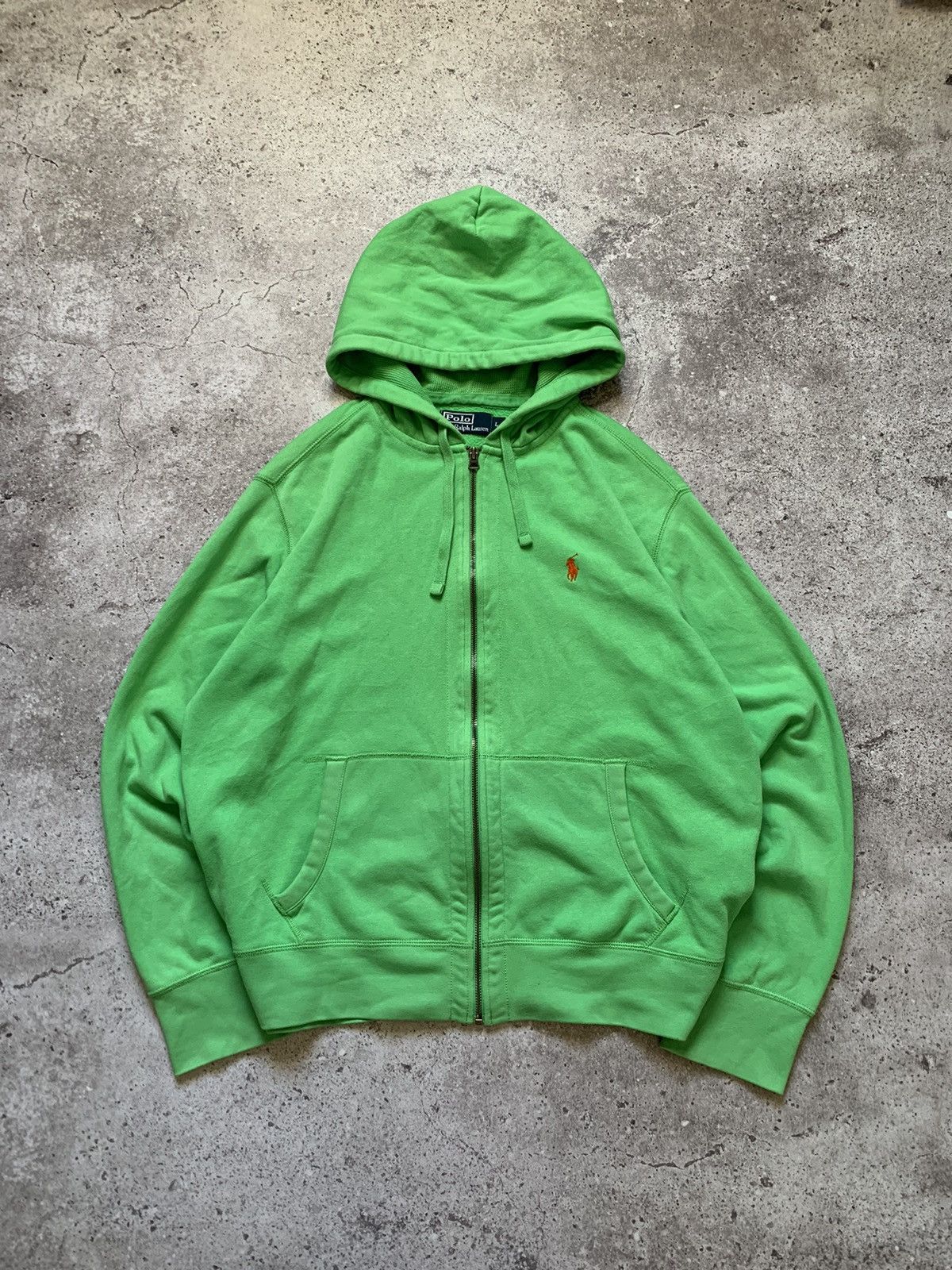 Polo Ralph Lauren × Ralph Lauren × Vintage Vintage Y2K Polo Ralph Lauren embroidered logo hoodie Size US L / EU 52-54 / 3 - 1 Thumbnail