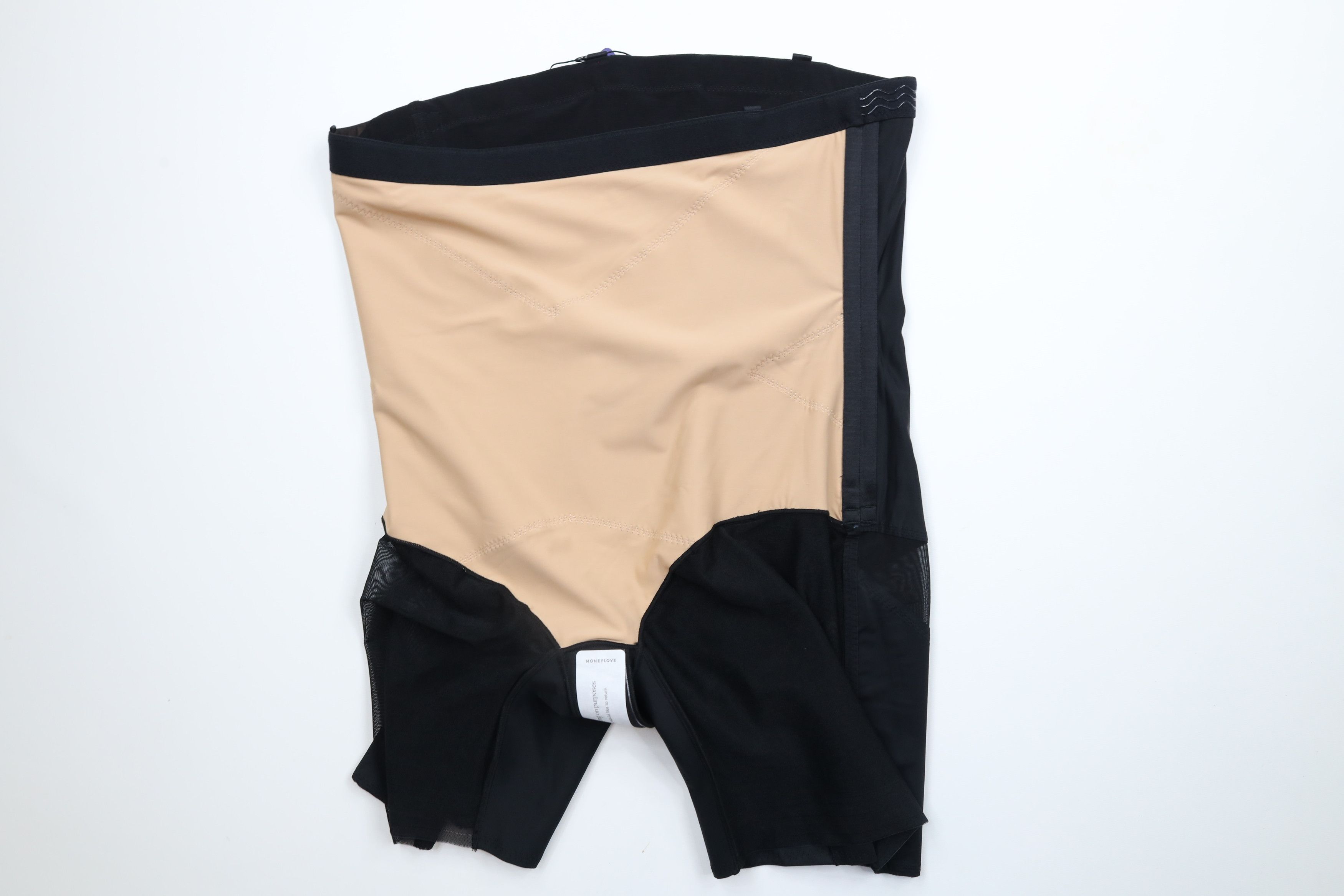 Vintage New Honeylove SuperPower Shorts Shapewear Runway Black Size 36" / US 14 / IT 50 - 8 Thumbnail