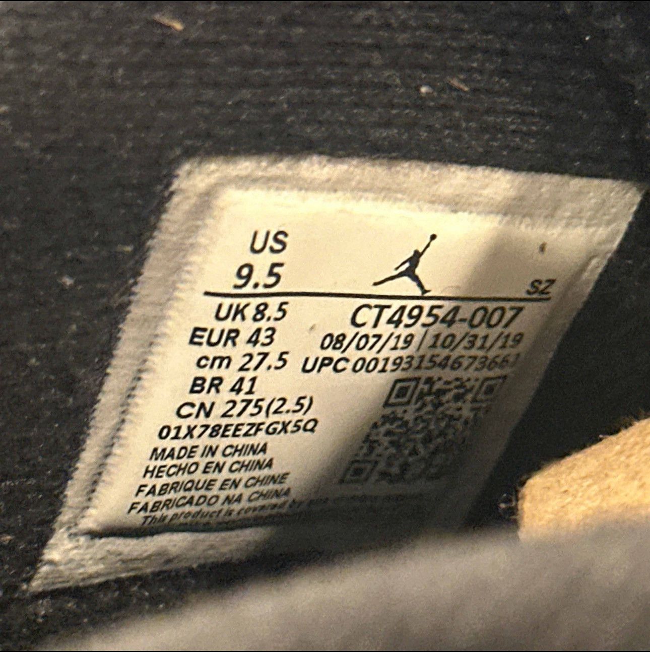 Jordan Brand Jordan 6 Retro DMP 2020 Size US 9.5 / EU 42-43 - 6 Thumbnail