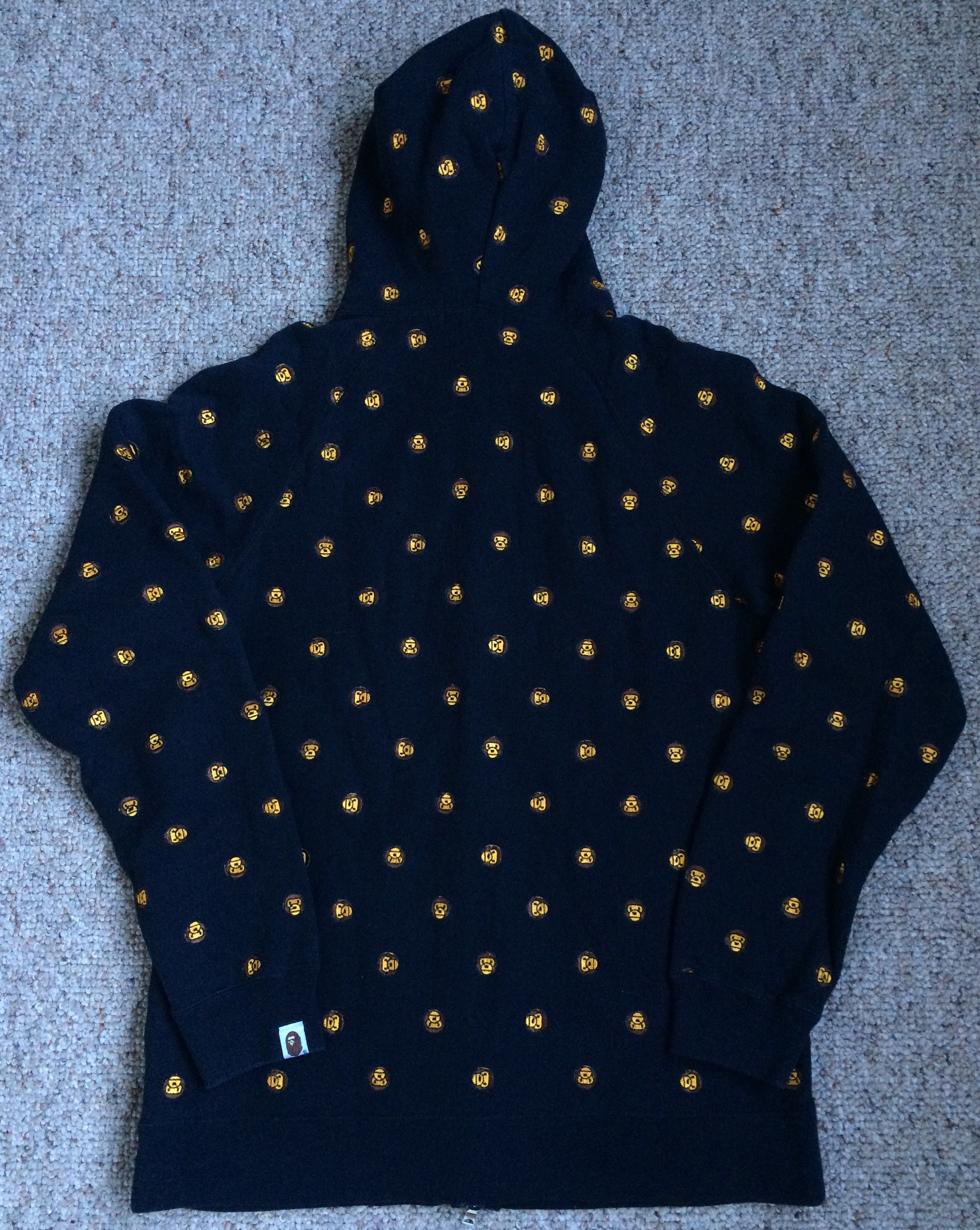 Bape Bape Baby Milo Embroidered Full Zip Hoodie Size US L / EU 52-54 / 3 - 6 Thumbnail