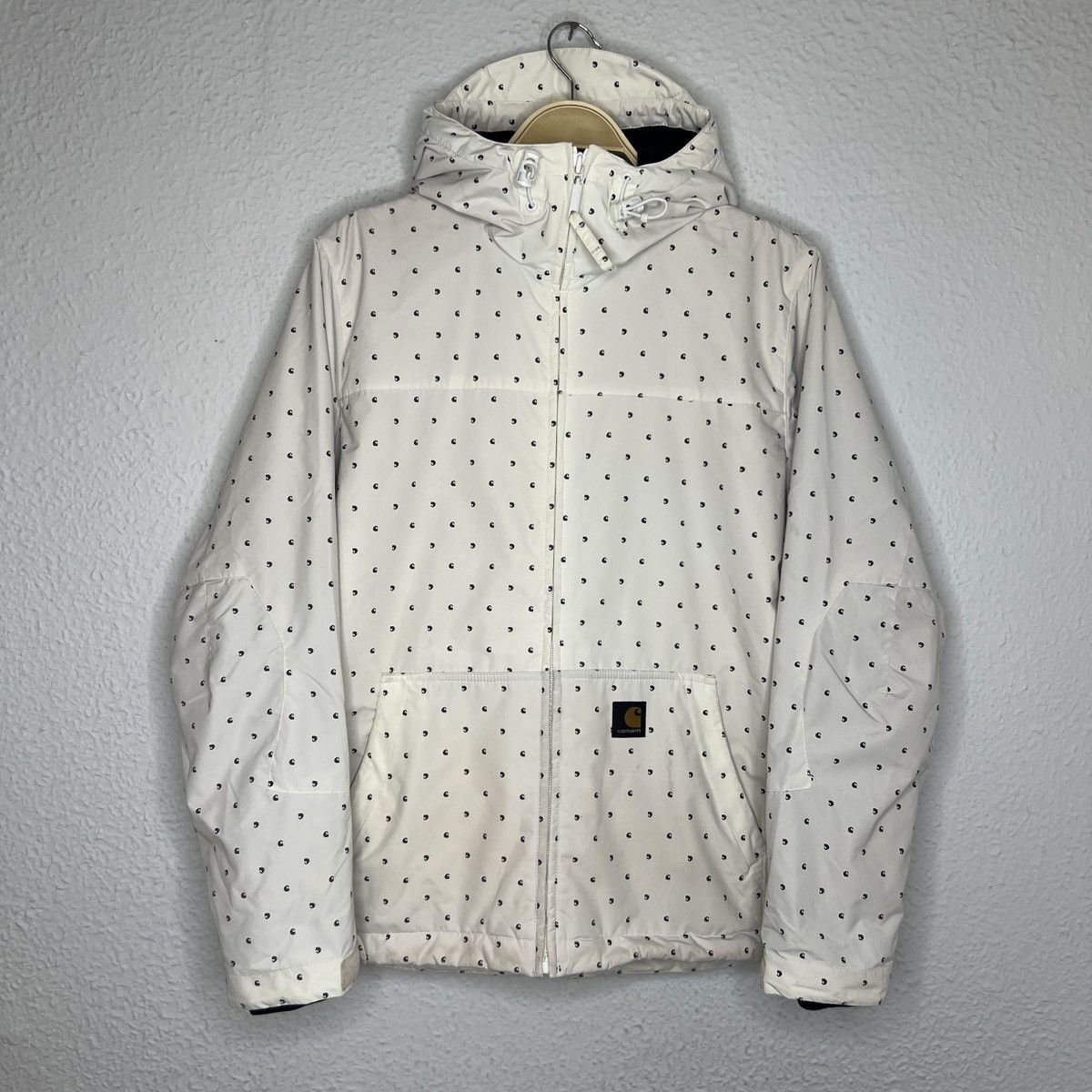 Carhartt Vintage Carhartt WiP Jacket White Monogram Logo Size US L / EU 52-54 / 3 - 1 Thumbnail