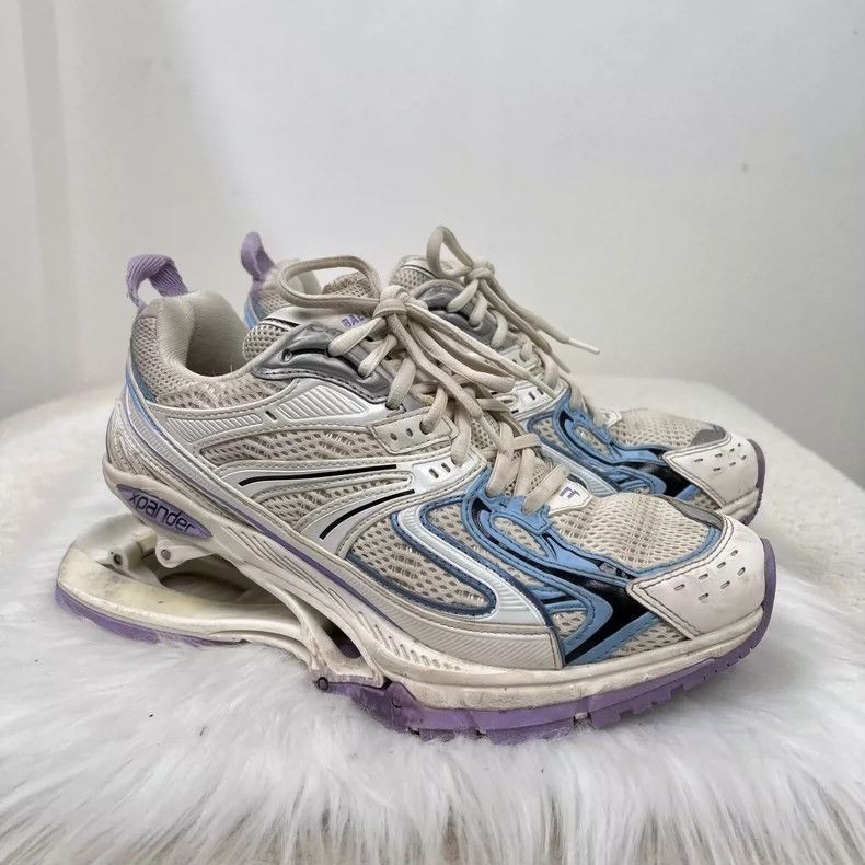 Balenciaga Balenciaga XPander Casual Shoes in White and Purple-2506 Size US 8 / EU 41 - 4 Thumbnail