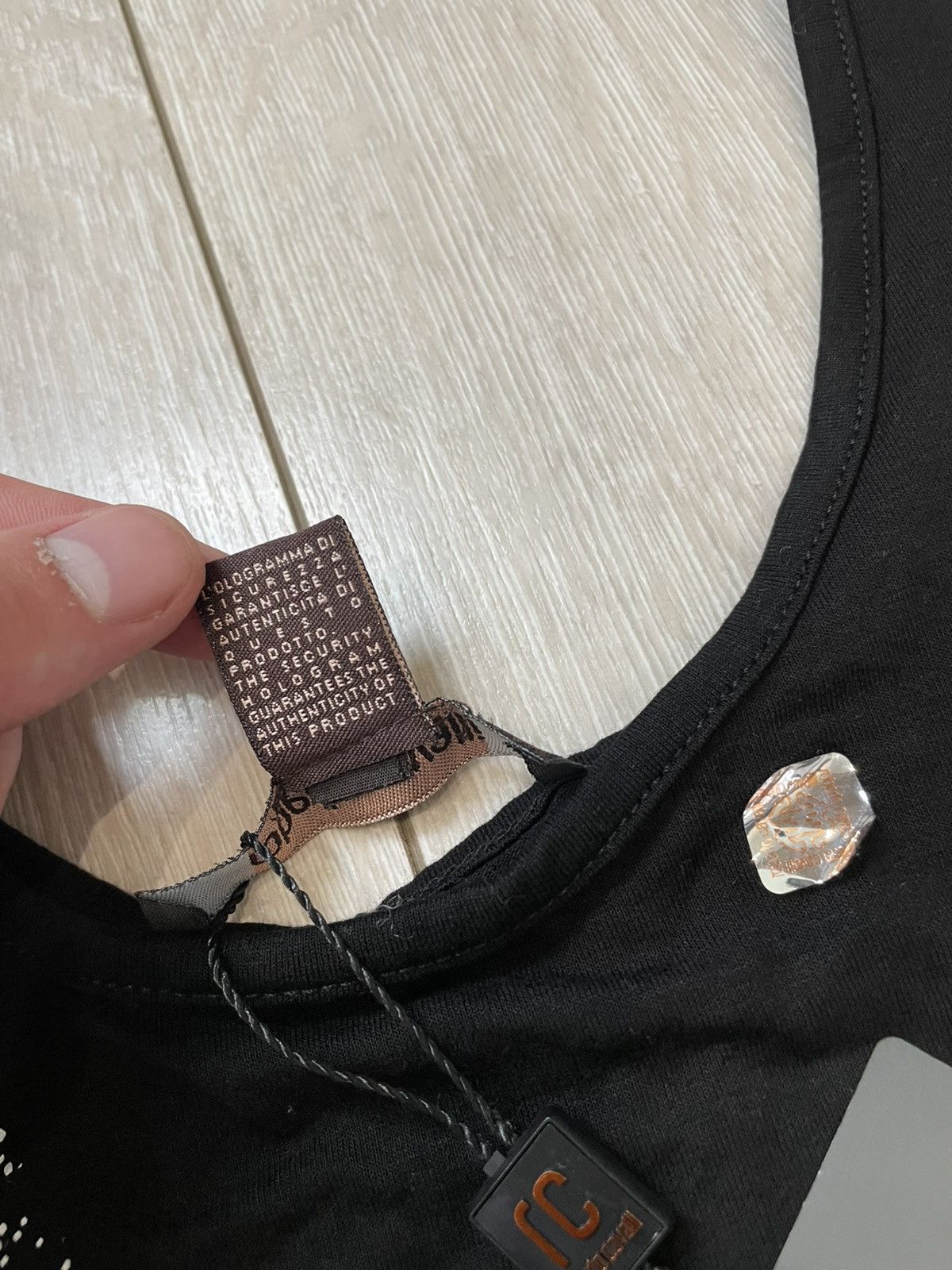 Roberto Cavalli × Vintage NEW vintage Roberto Cavalli t shirt long sleeve Size M / US 6-8 / IT 42-44 - 6 Thumbnail