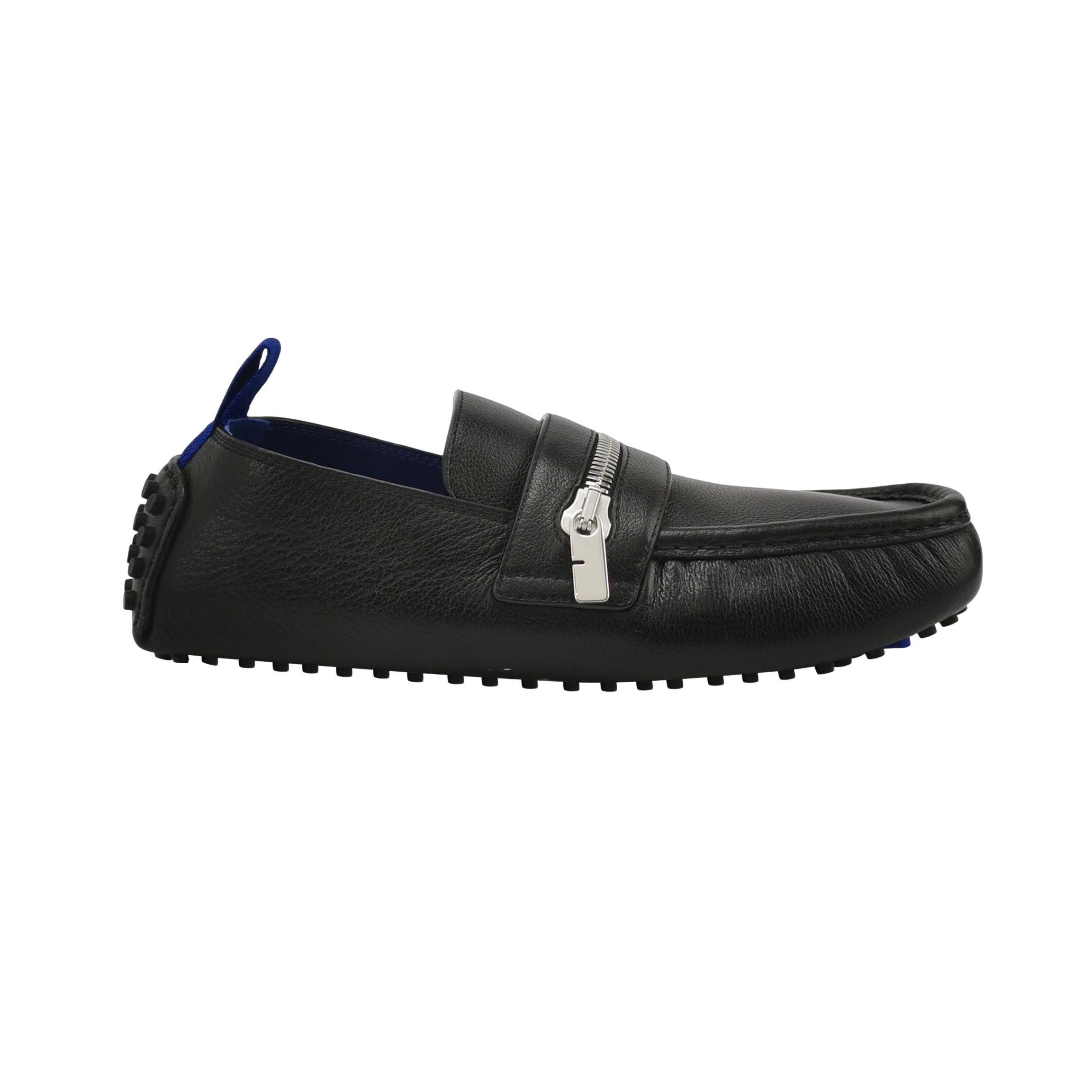 Burberry Burberry Zip Detail Leather Loafers 40 Size US 7 / EU 40 - 1 Thumbnail