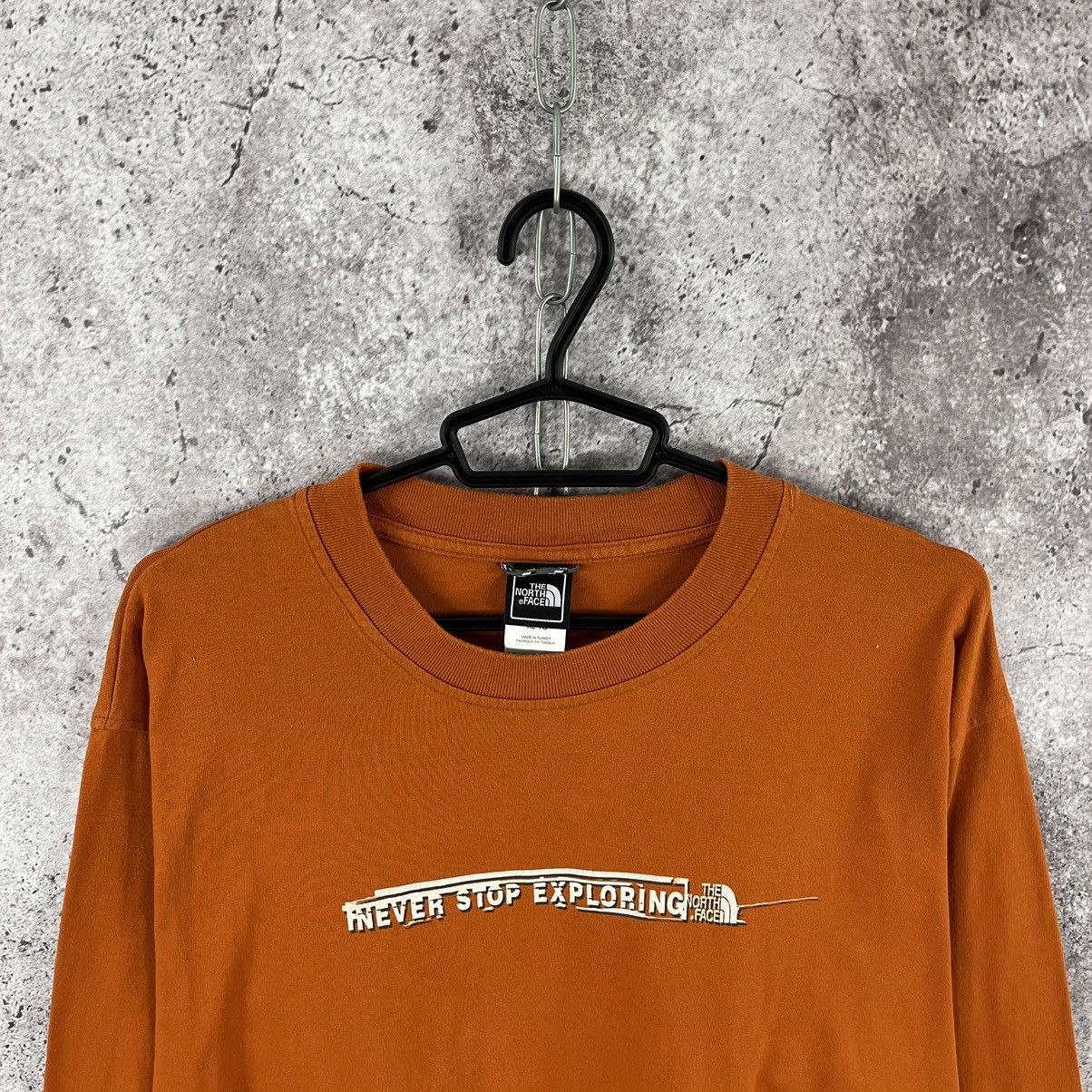 The North Face The North Face Long Sleeve Centre Logo Street Style Y2K Size US XL / EU 56 / 4 - 2 Thumbnail
