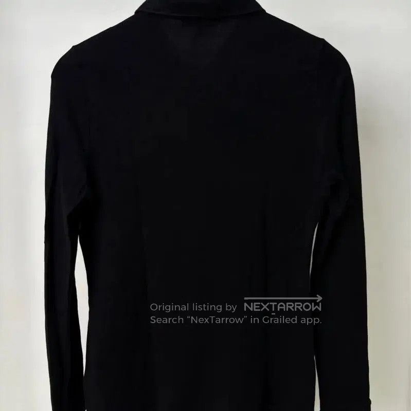Burberry Burberry Women's Black Long Sleeve Polo. Size M / US 6-8 / IT 42-44 - 2 Thumbnail